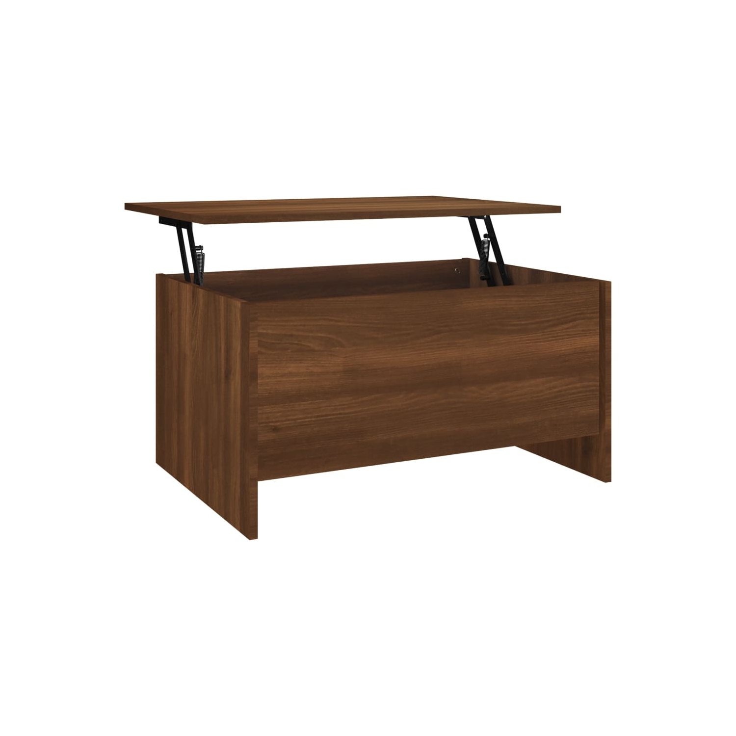 vidaXL Coffee Table Brown Oak 80x55.5x41.5 cm Engineered Wood