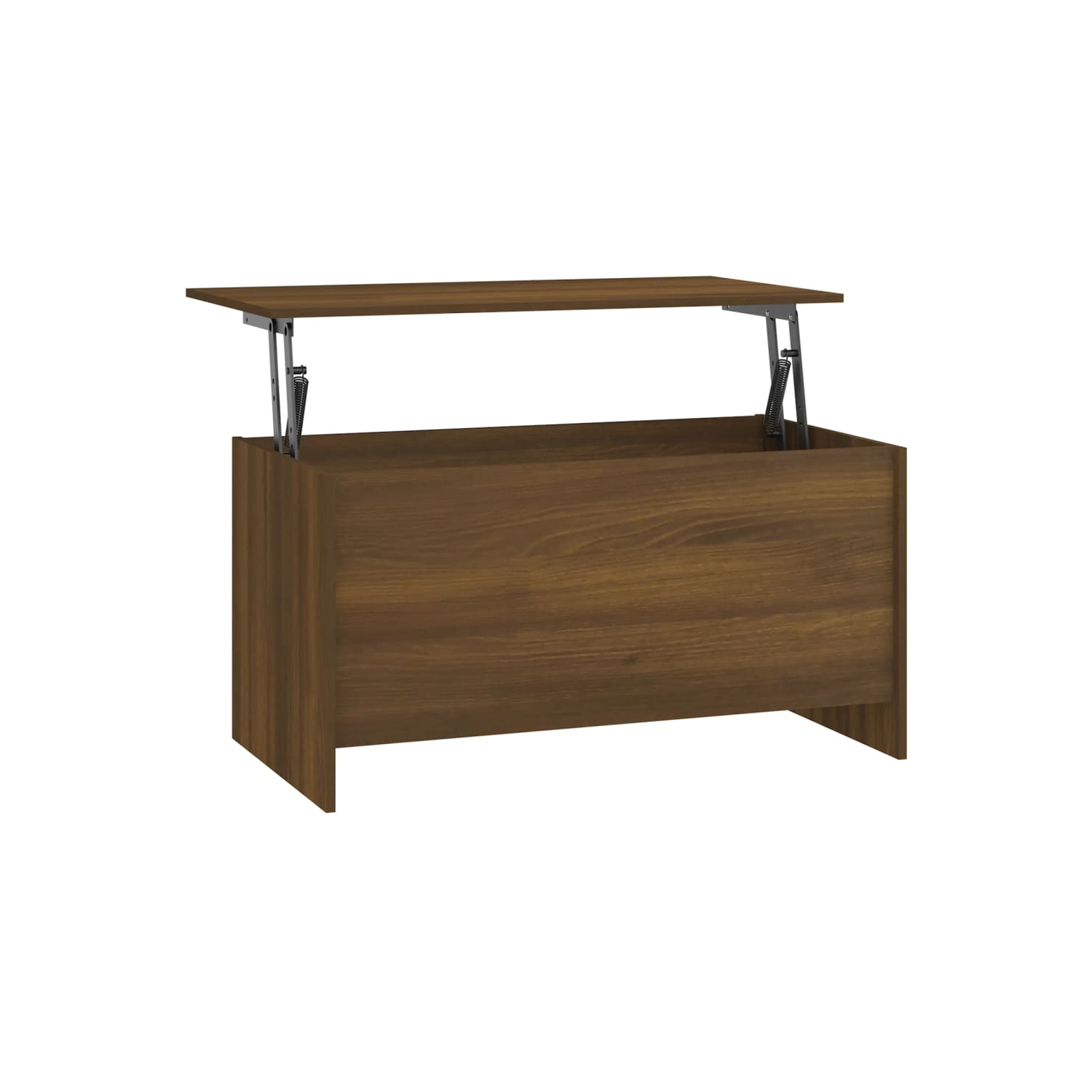 vidaXL Coffee Table Brown Oak 102x55.5x52.5 cm Engineered Wood