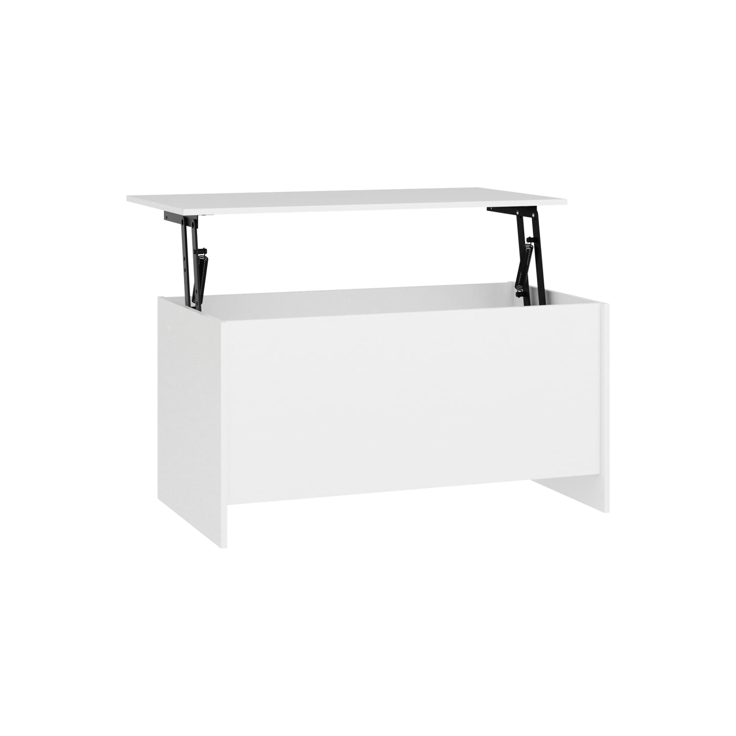 Table basse blanche de style 102x55,5x52,5&nbsp;cm