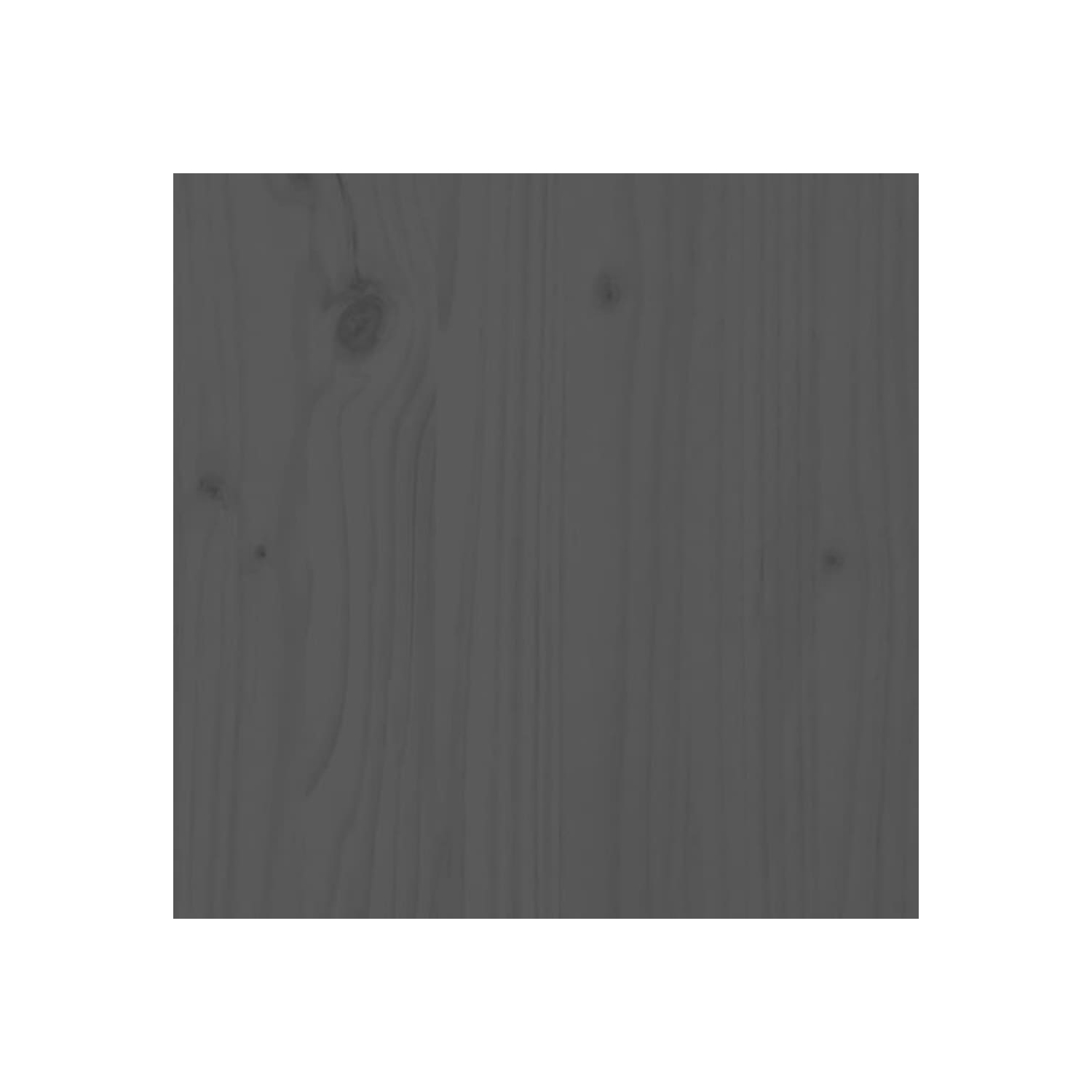 vidaXL Nesting Coffee Tables 2 pcs Grey Solid Wood Pine