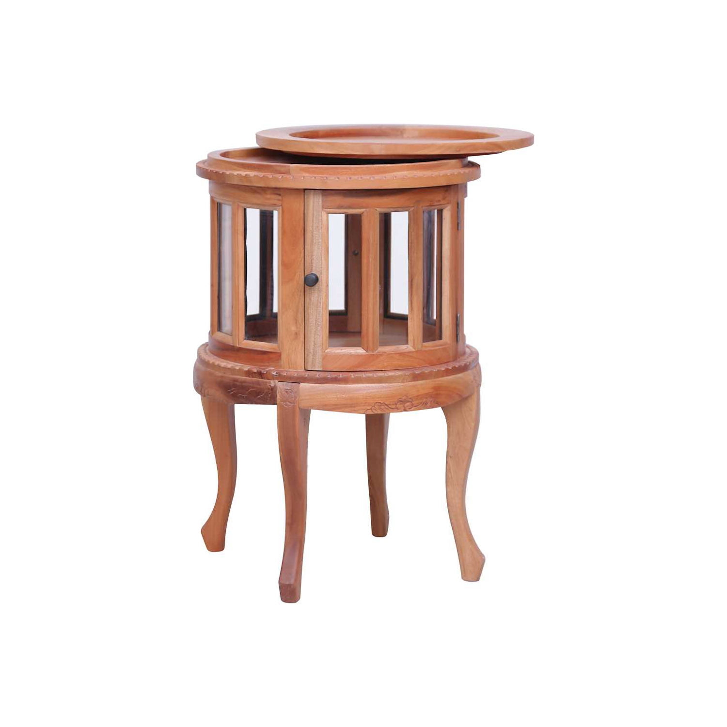 Armoire en bois d'acajou massif naturel 50 x 50 x 50 x 76 cm de vidaXL