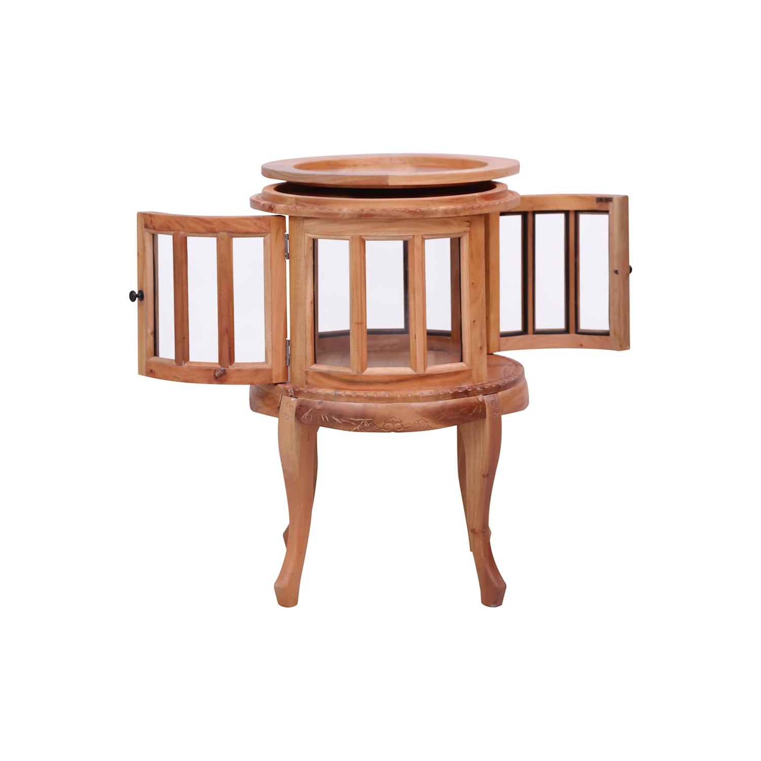 Armoire en bois d'acajou massif naturel 50 x 50 x 50 x 76 cm de vidaXL