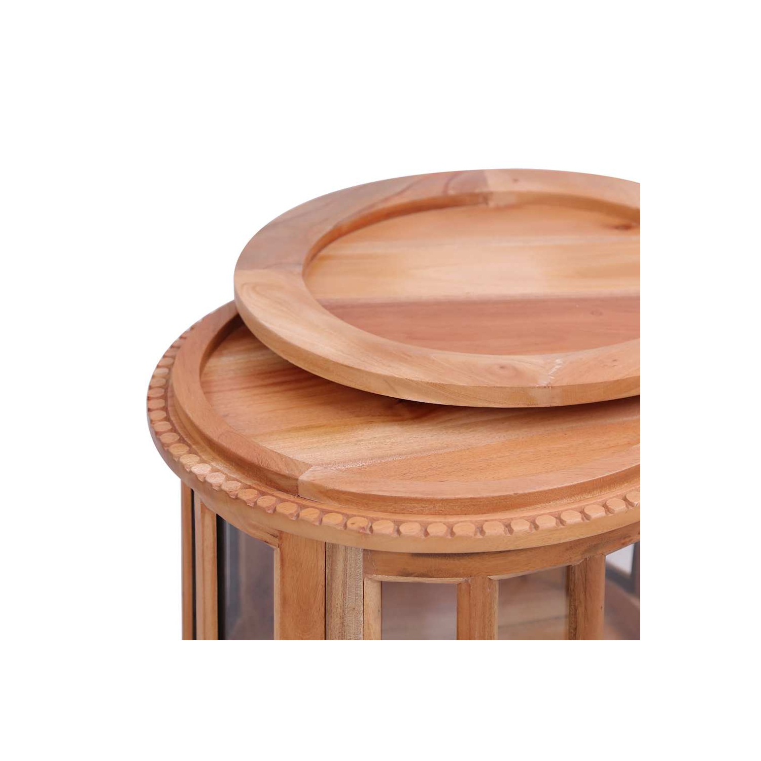 Armoire en bois d'acajou massif naturel 50 x 50 x 50 x 76 cm de vidaXL