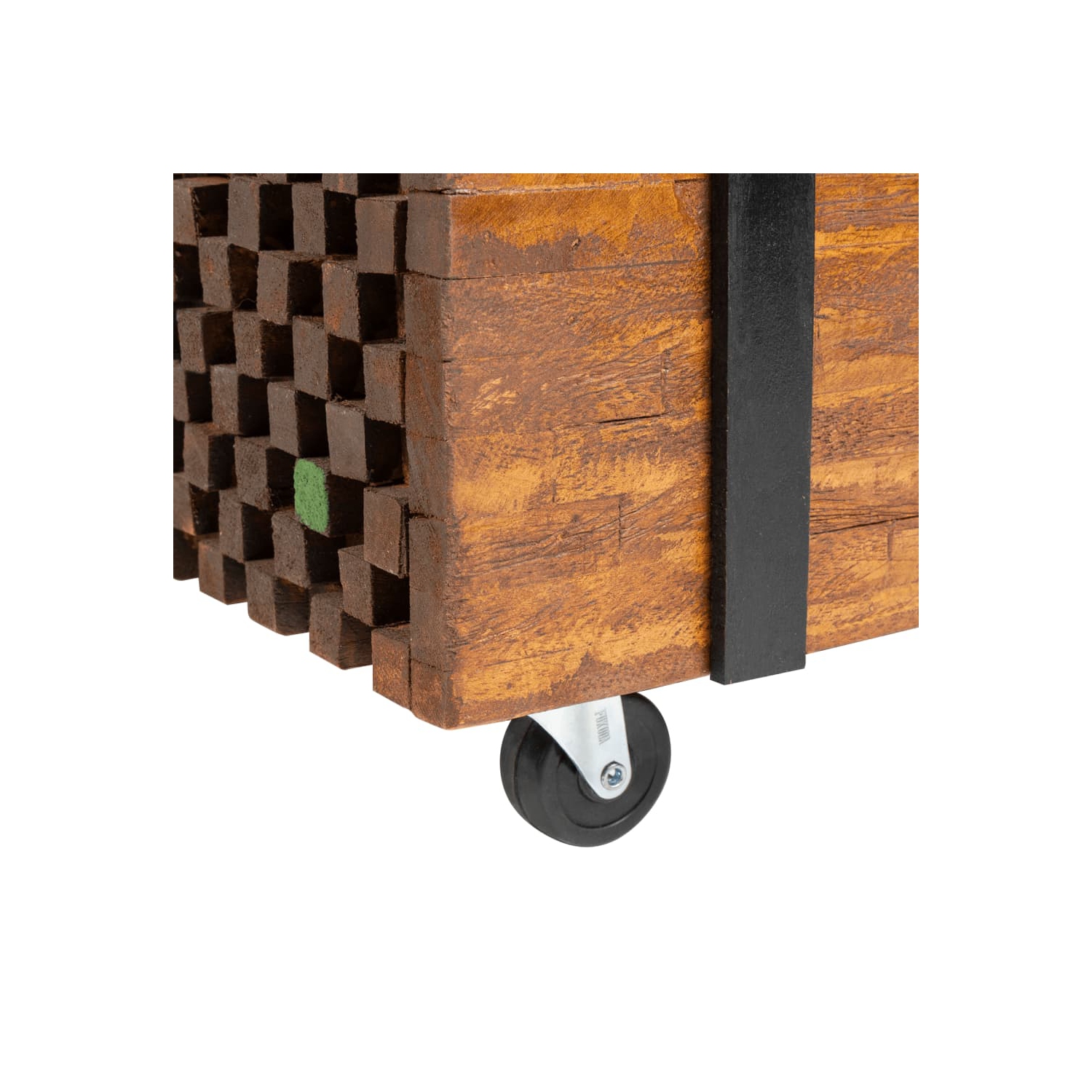 vidaXL Side Table Teak 60x60x38 cm