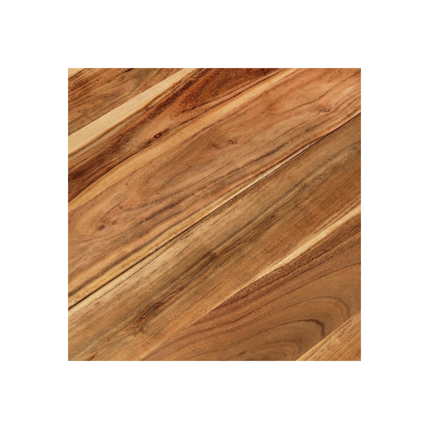 vidaXL Nesting Coffee Tables 2 pcs Solid Acacia Wood