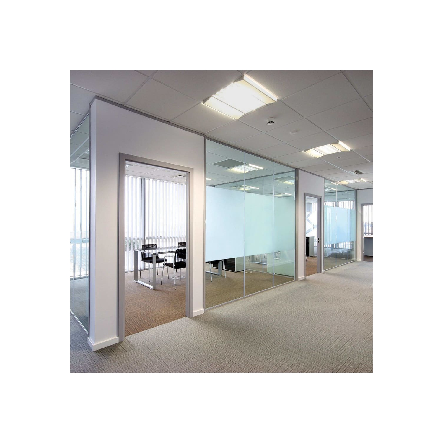 vidaXL Window Film Frosted Grey 0.9x100 m PVC