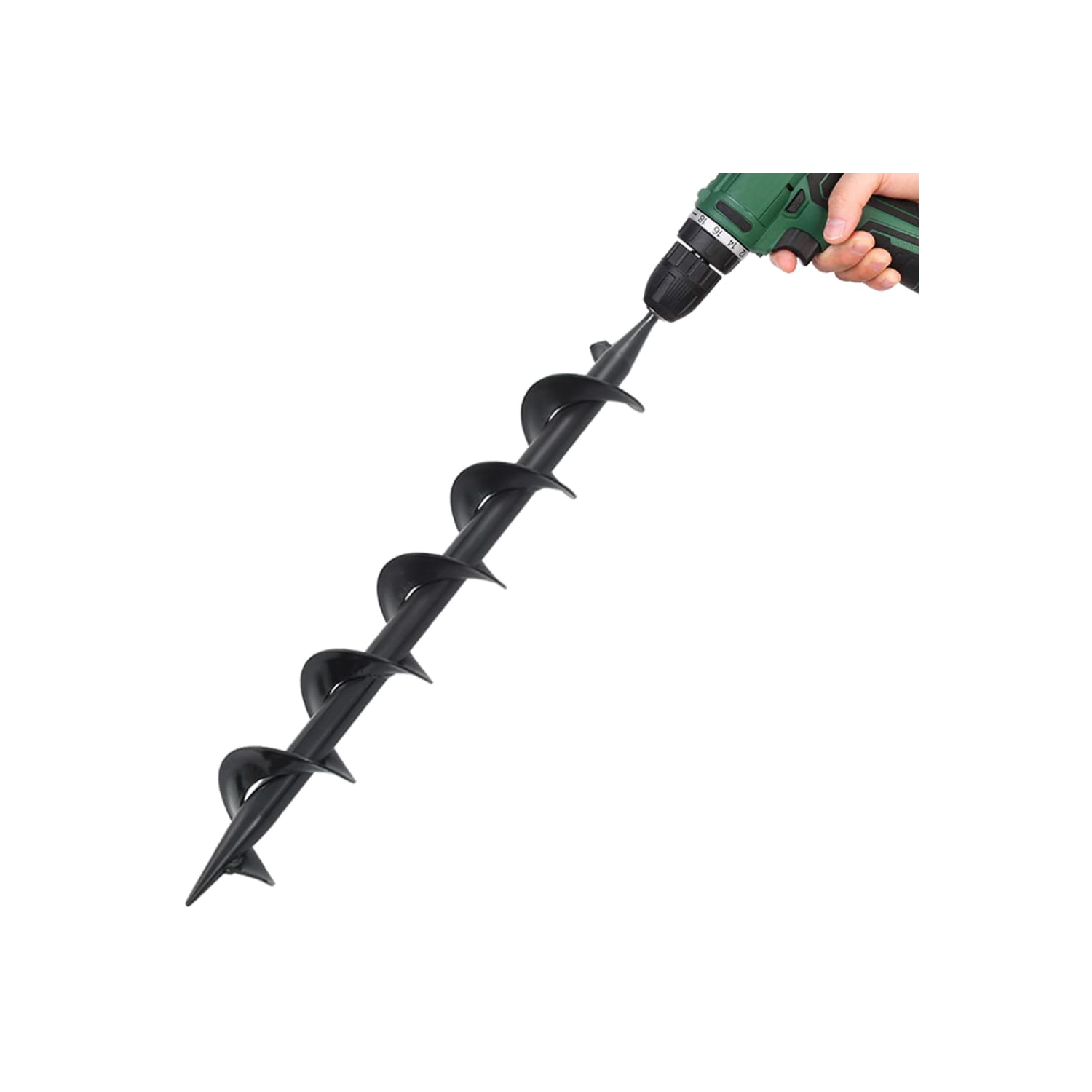 Foret à tarière en acier VIdaXL 75 x 600&nbsp;mm