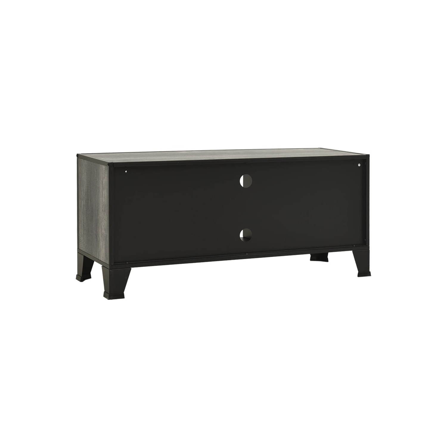vidaXL TV Cabinet Grey 105x36x47 cm Metal and MDF