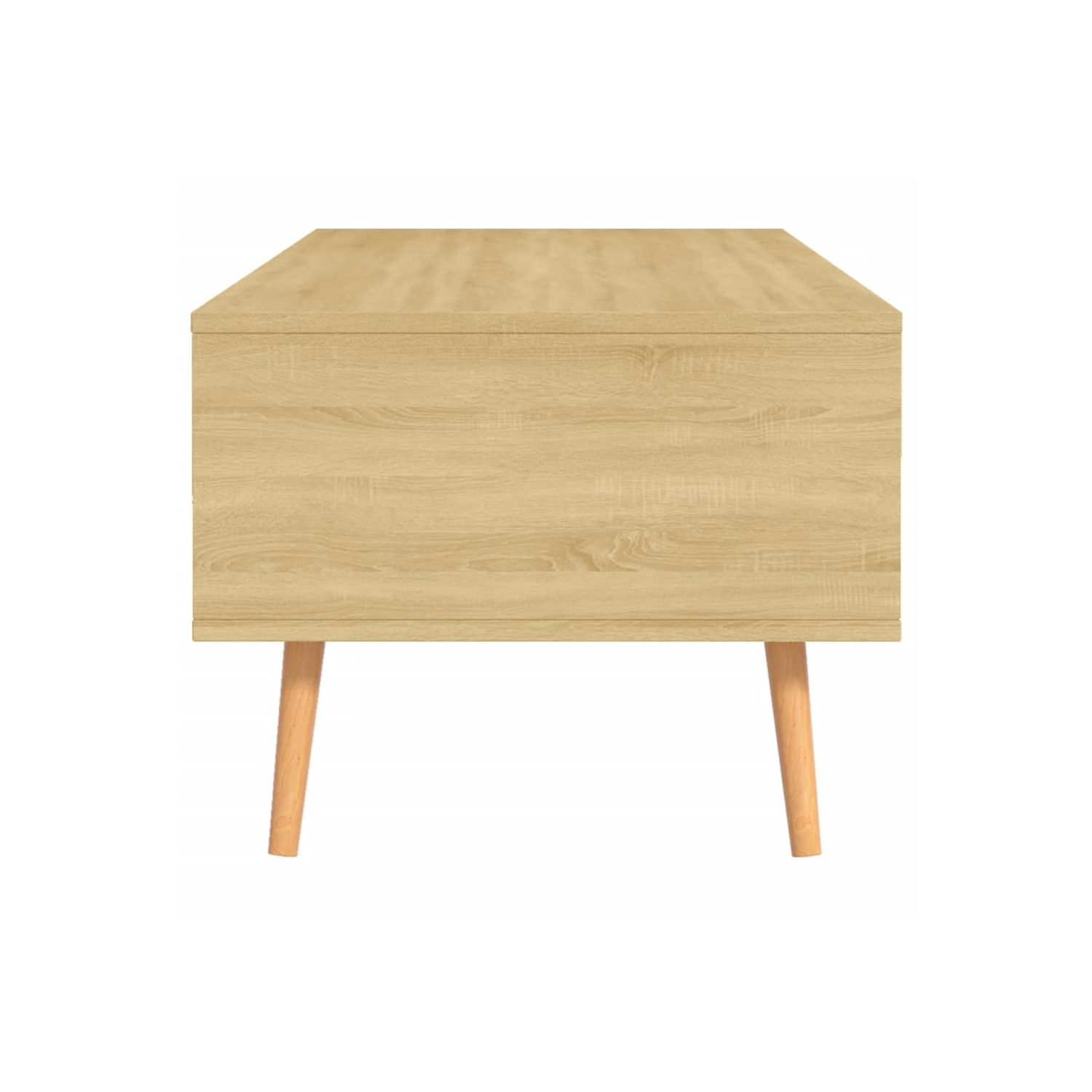 vidaXL Coffee Table Sonoma Oak 100x49.5x43 cm Engineered Wood