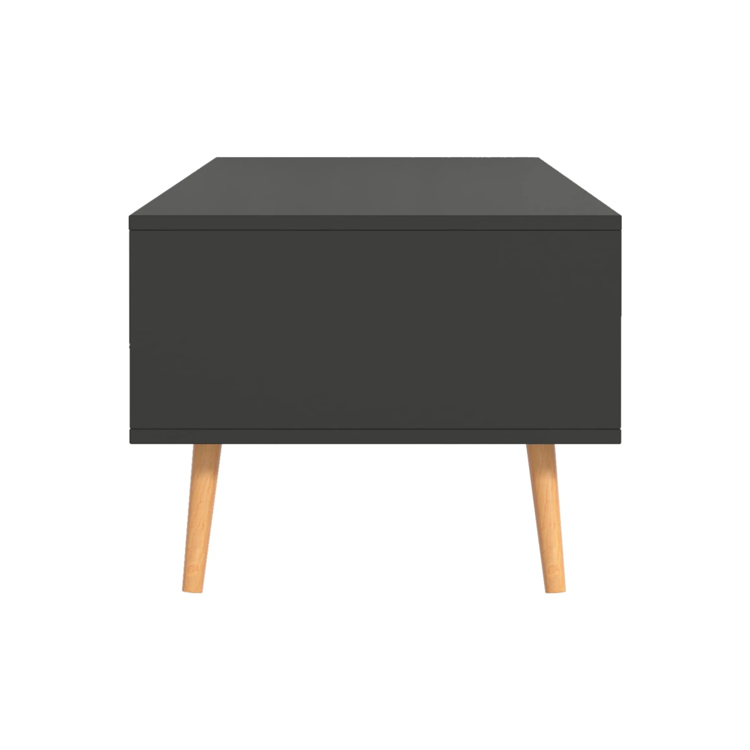 Table basse vidaXL en bois d'ingénierie gris 100 x 49,5 x 43&nbsp;cm