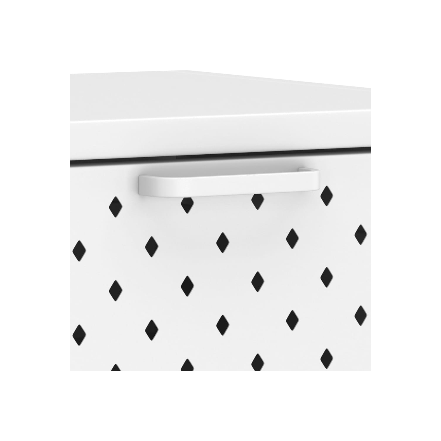 vidaXL Console Table White 106x35x75 cm Steel