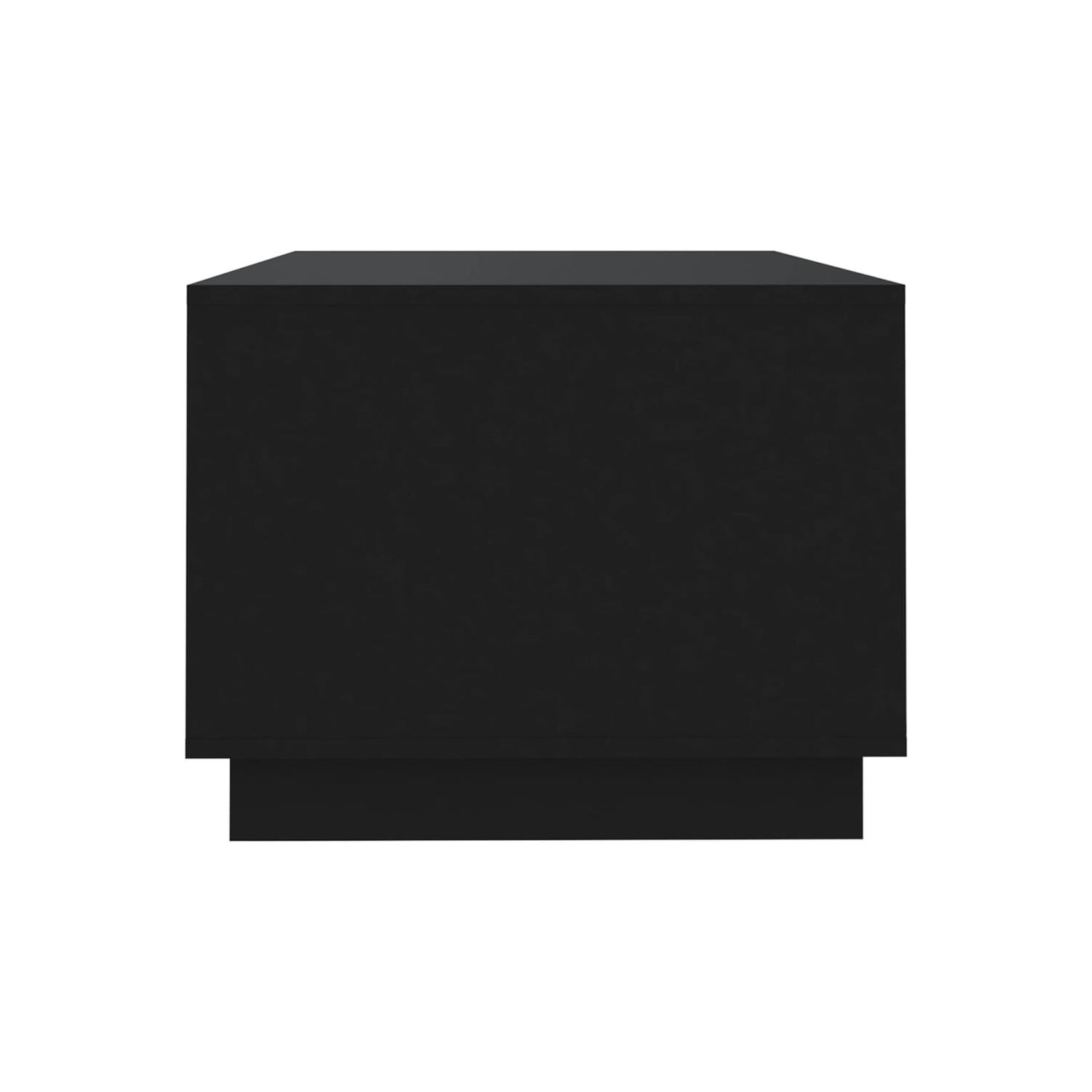 vidaXL Coffee Table Black 102x55x43 cm Engineered Wood