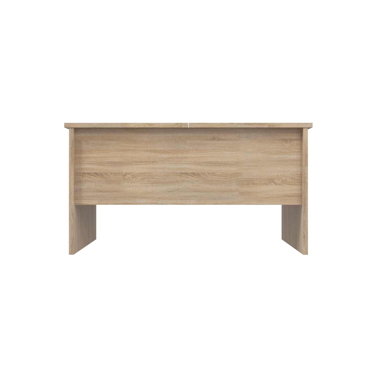 vidaXL Coffee Table Sonoma Oak 80x50x42.5 cm Engineered Wood