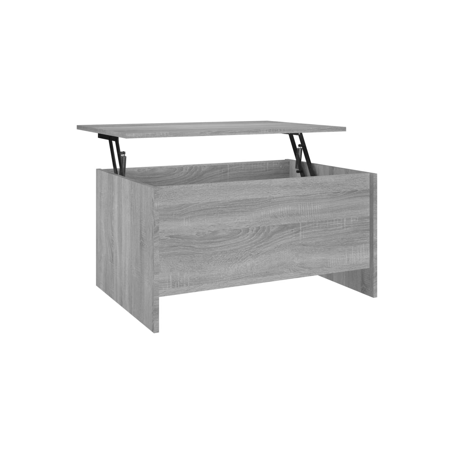 Table basse vidaXL Sonoma gris 80 x 55,5 x 41,5&nbsp;cm bois d'ingénierie
