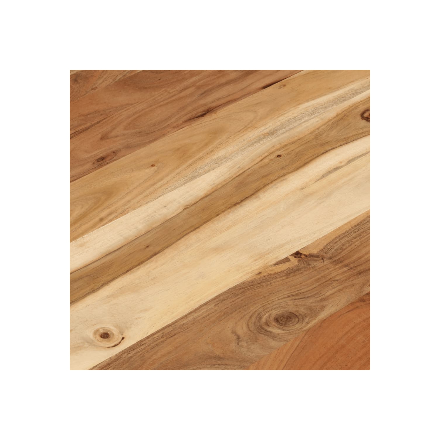vidaXL Coffee Table 68x68x35 cm Solid Acacia Wood