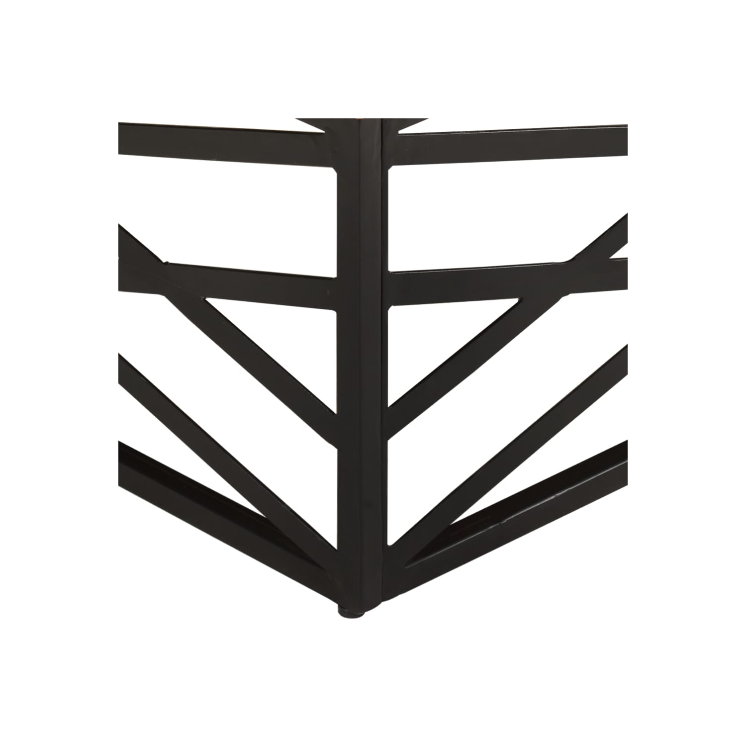 vidaXL Coffee Table 68x68x35 cm Solid Reclaimed Wood