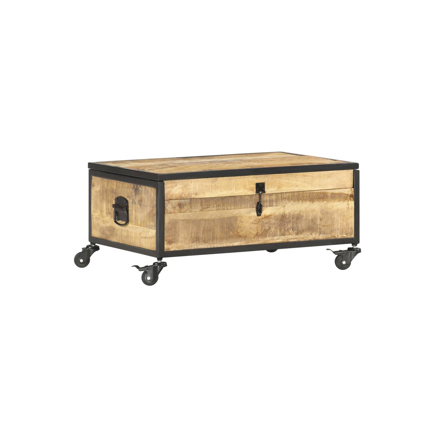 vidaXL Coffee Table 70x50x33 cm Solid Mango Wood