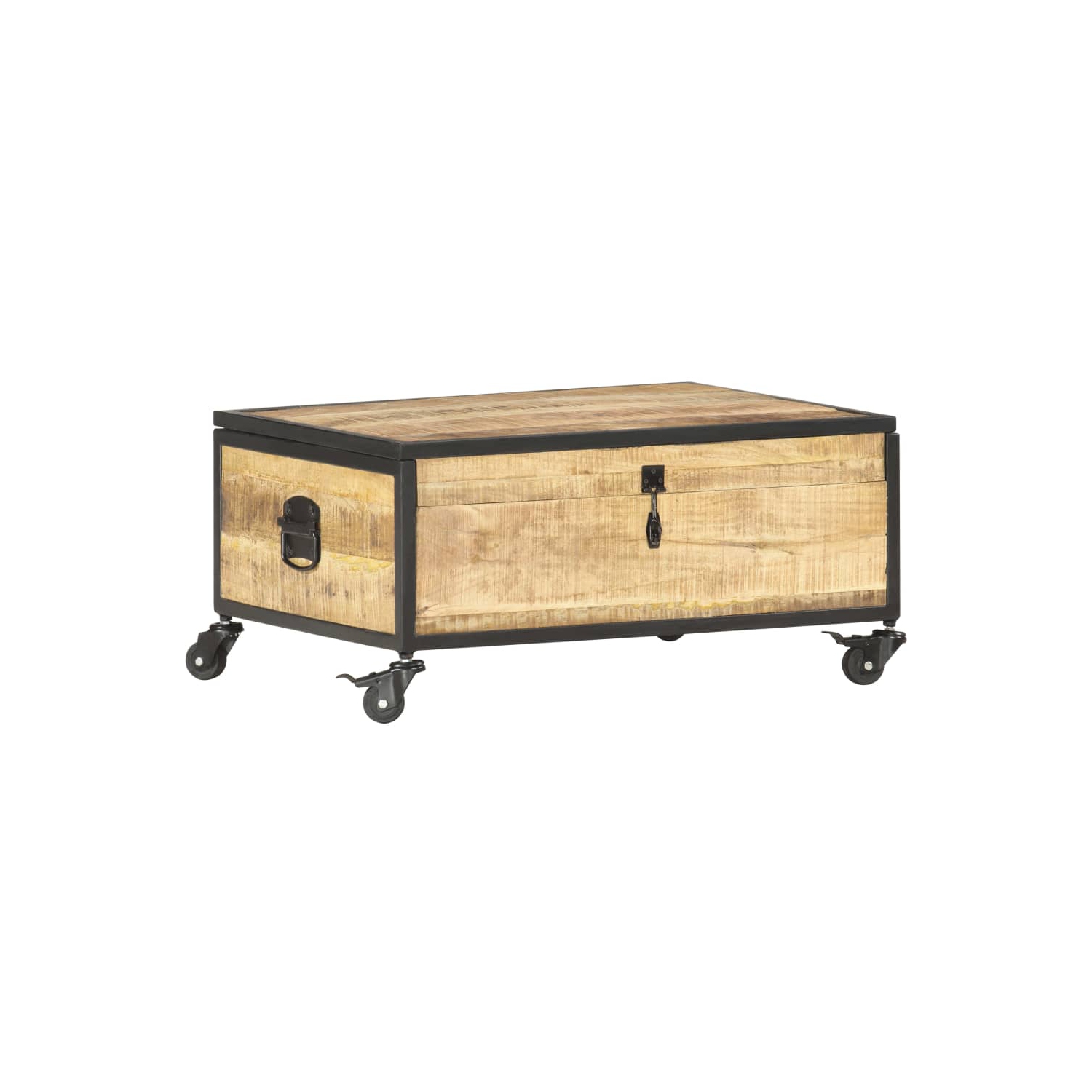 vidaXL Coffee Table 70x50x33 cm Solid Mango Wood