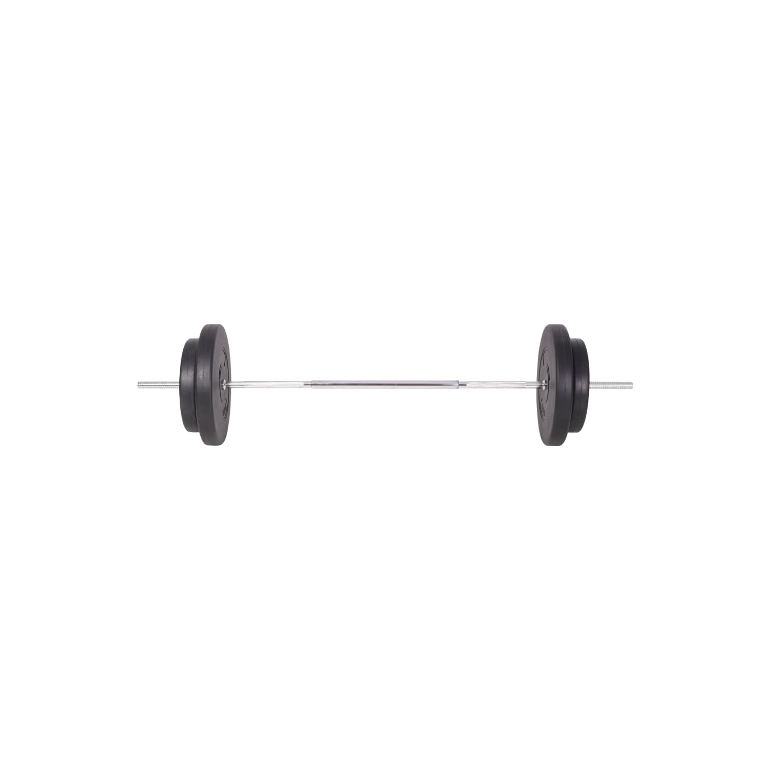 vidaXL Barbell and Dumbbell Set 90 kg