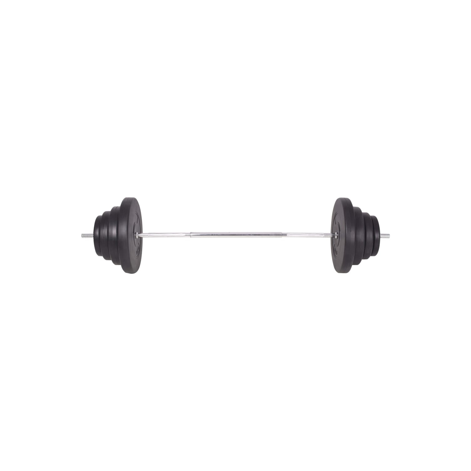 vidaXL Barbell and Dumbbell Set 120 kg