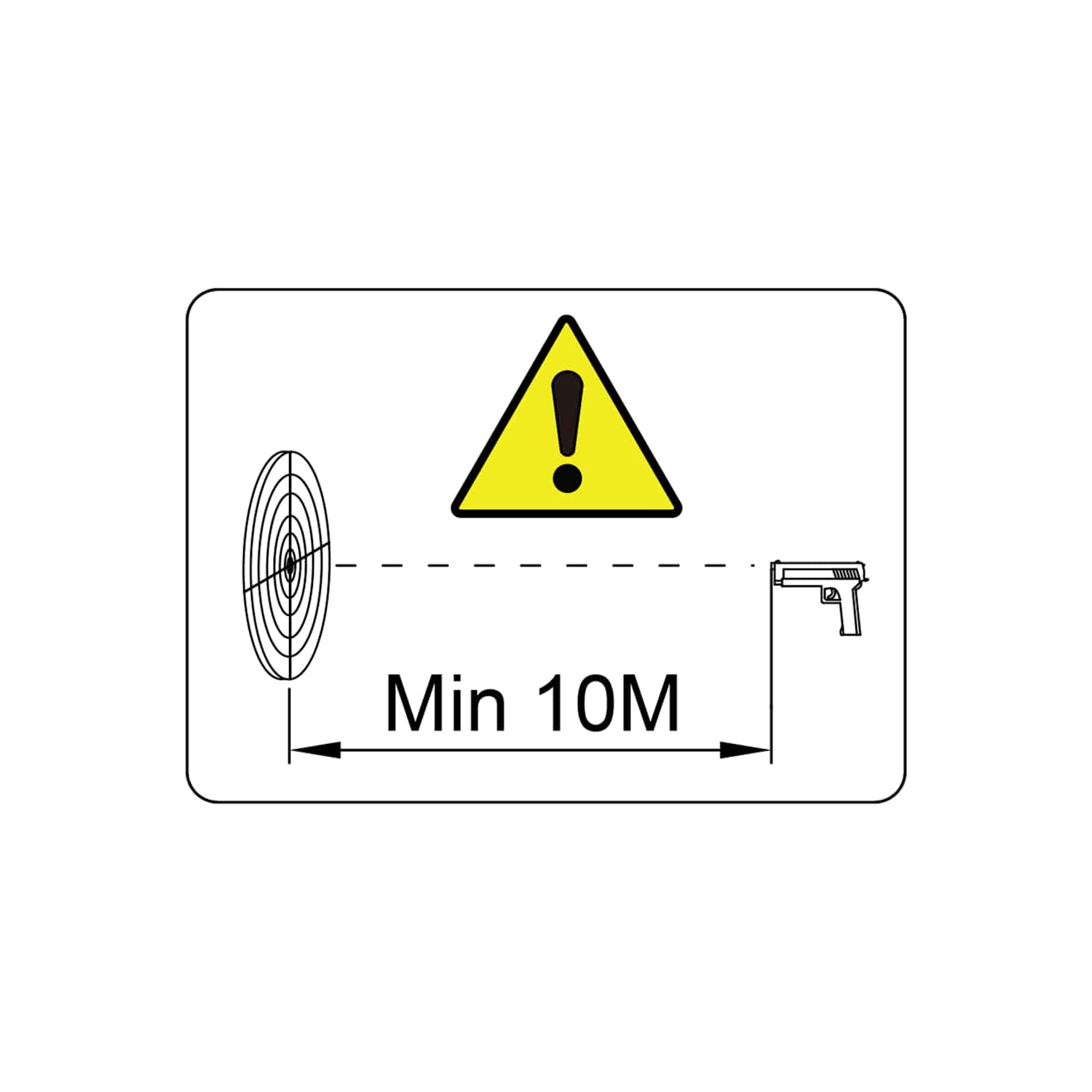 vidaXL 5-hole Drop Target with Reset Cord