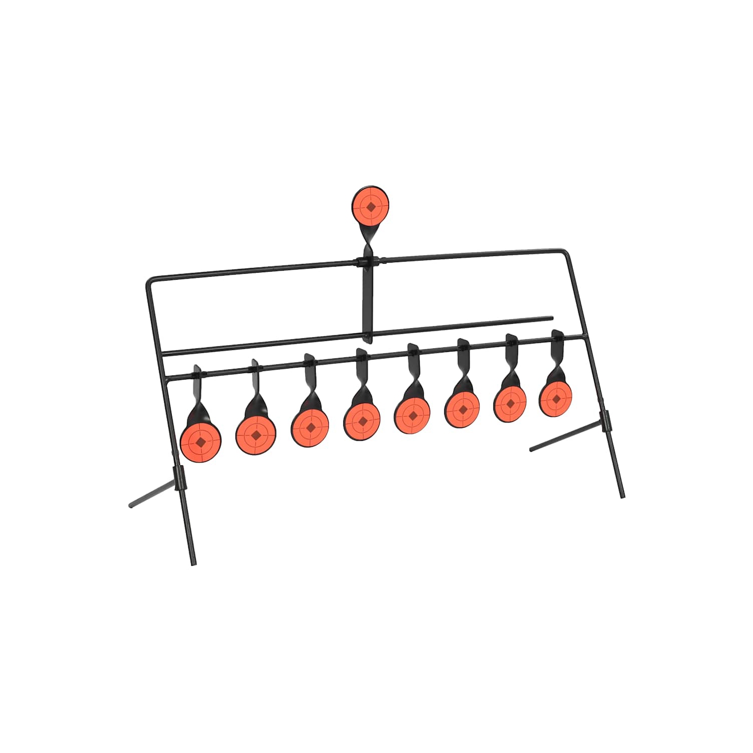 vidaXL Auto Reset Rotating Shooting Target with 8 + 1 Targets