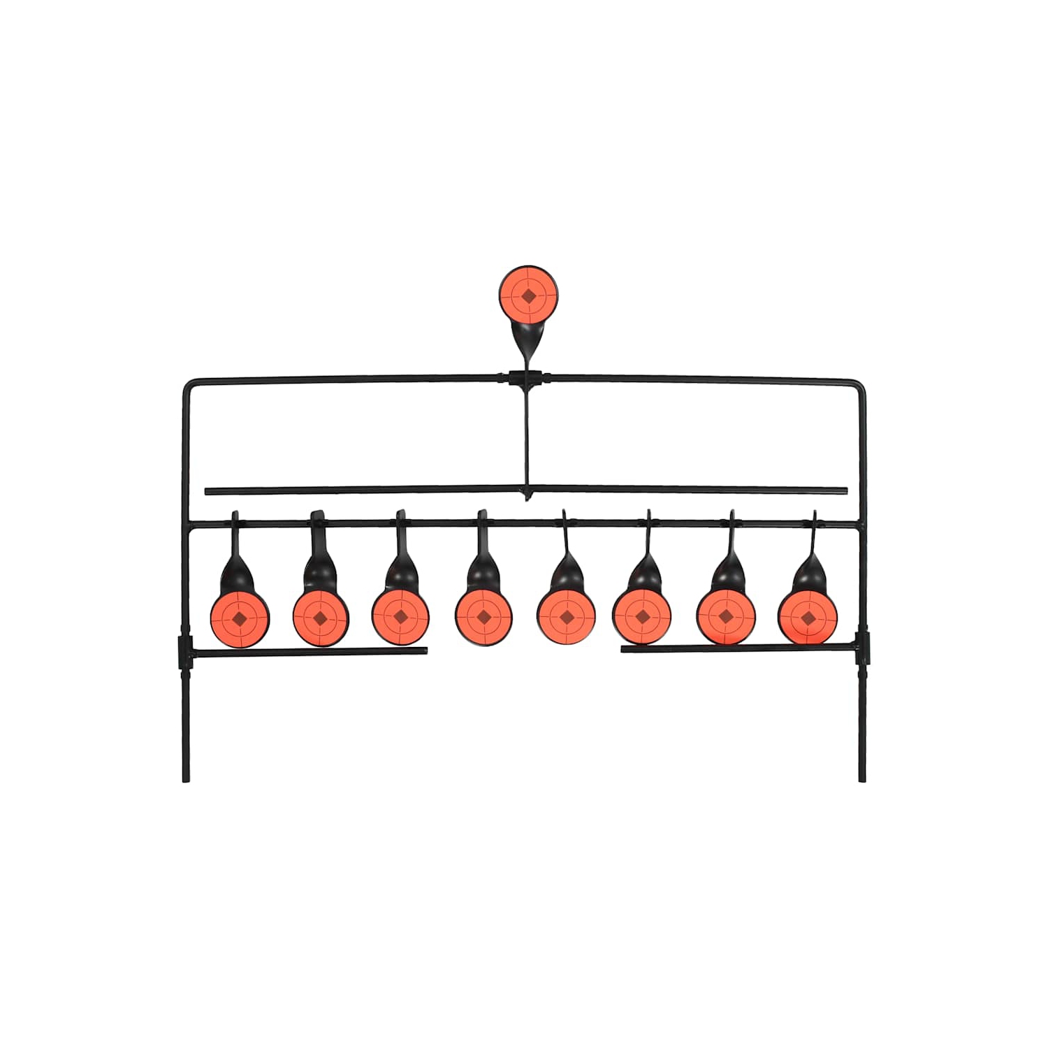 vidaXL Auto Reset Rotating Shooting Target with 8 + 1 Targets