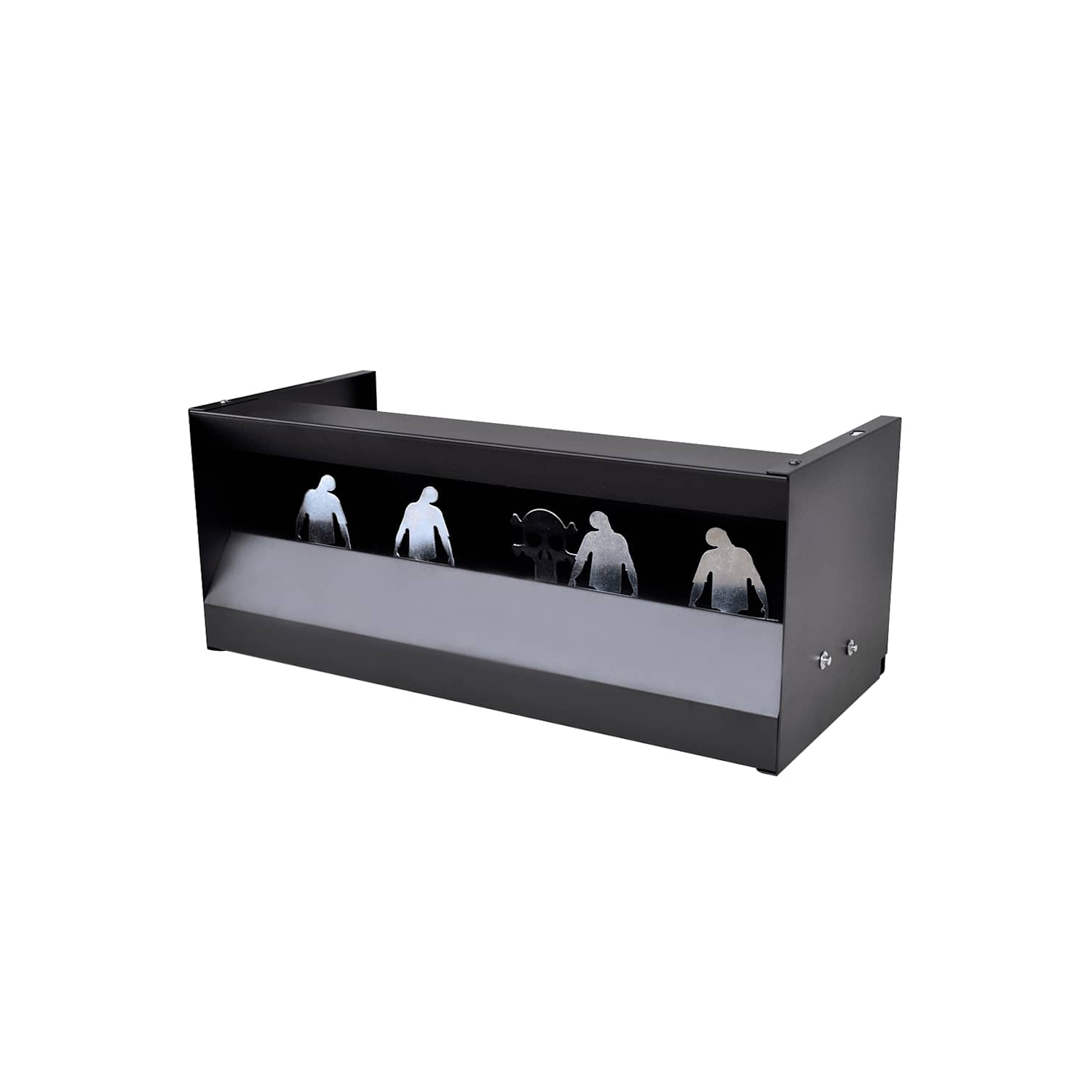 Magnetic Knockdown Pellet Catcher 4 + 1 Targets Zombie Design