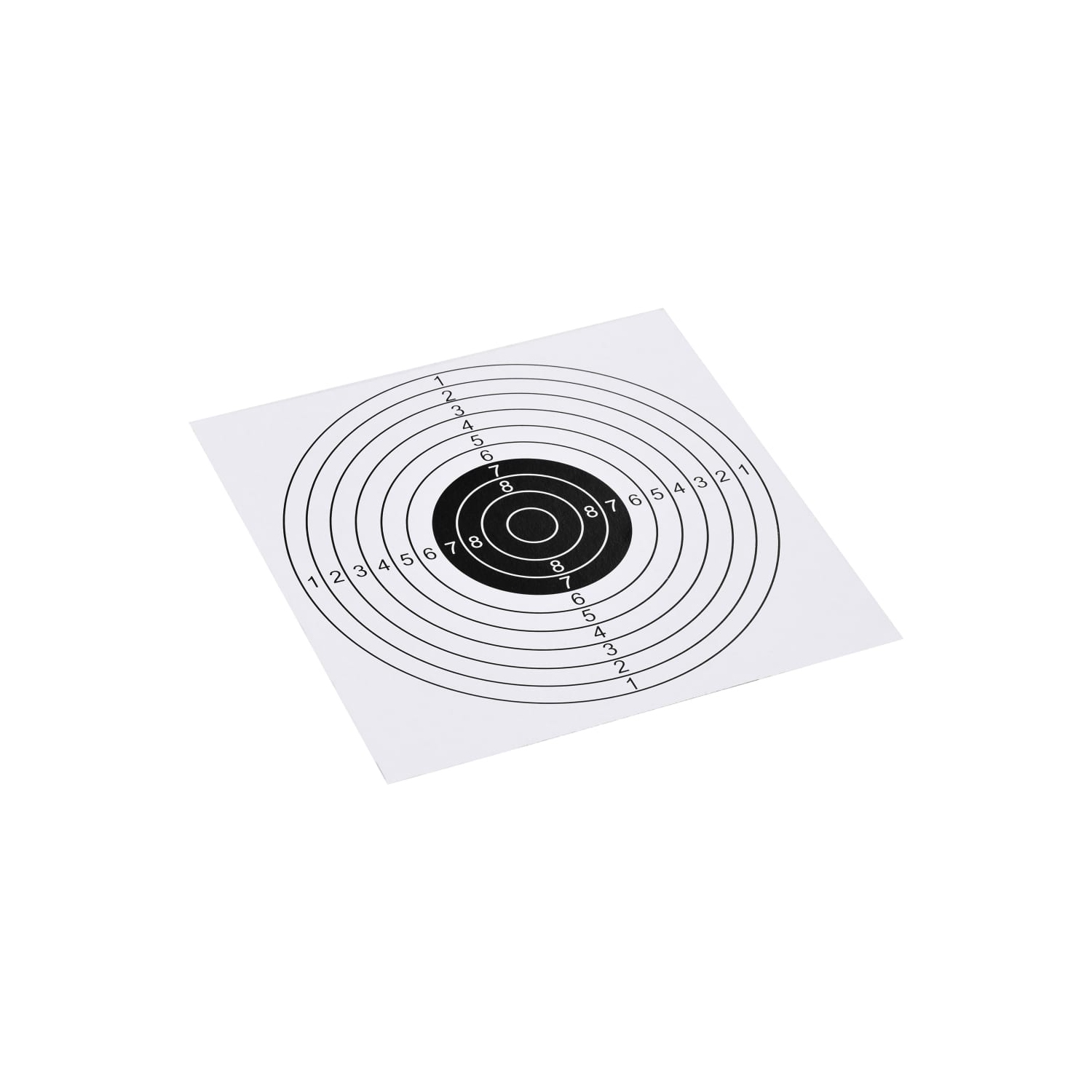 vidaXL 100 pcs Shooting Paper Targets 15x15 cm