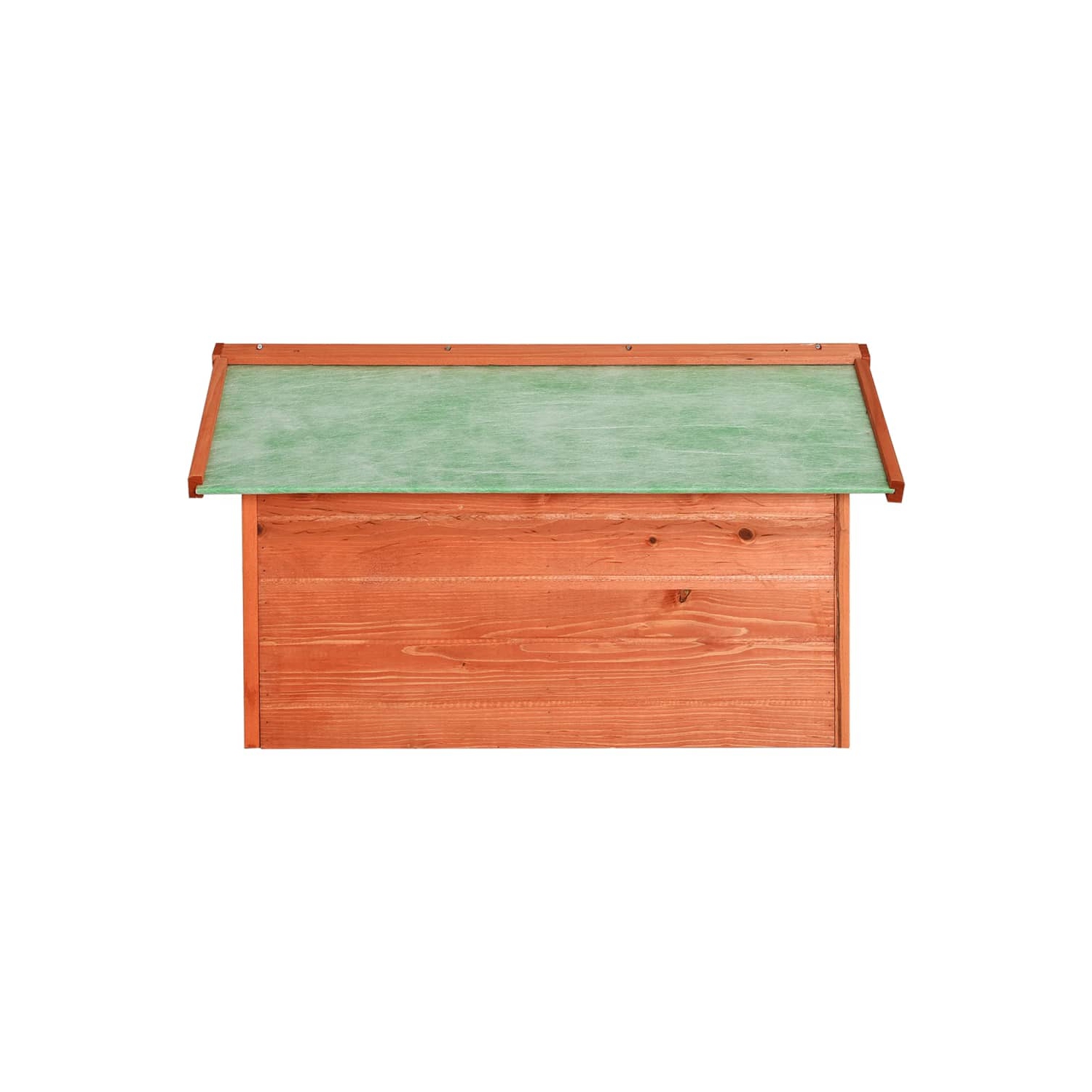 vidaXL Robotic Lawn Mower Garage 72x87x50 cm Solid Firwood