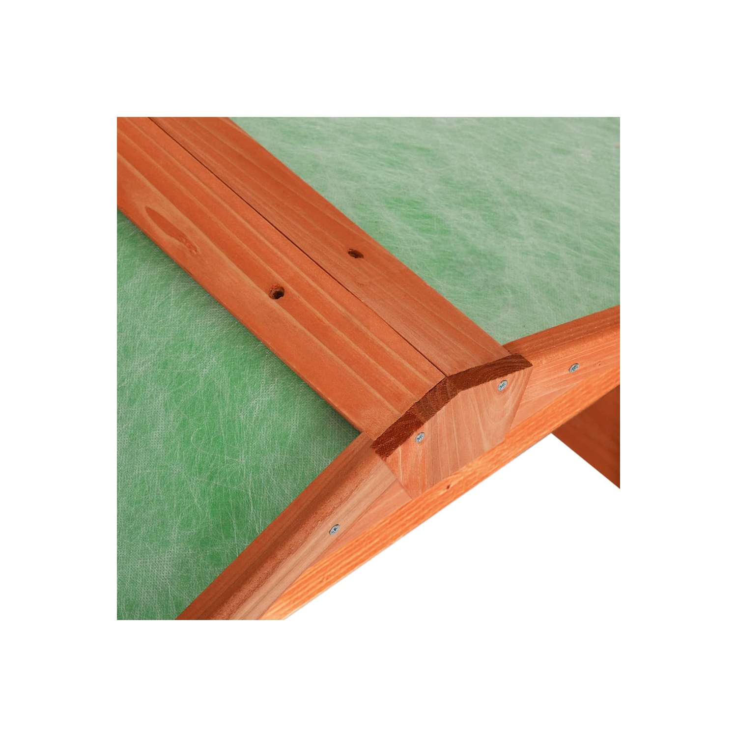 vidaXL Robotic Lawn Mower Garage 72x87x50 cm Solid Firwood