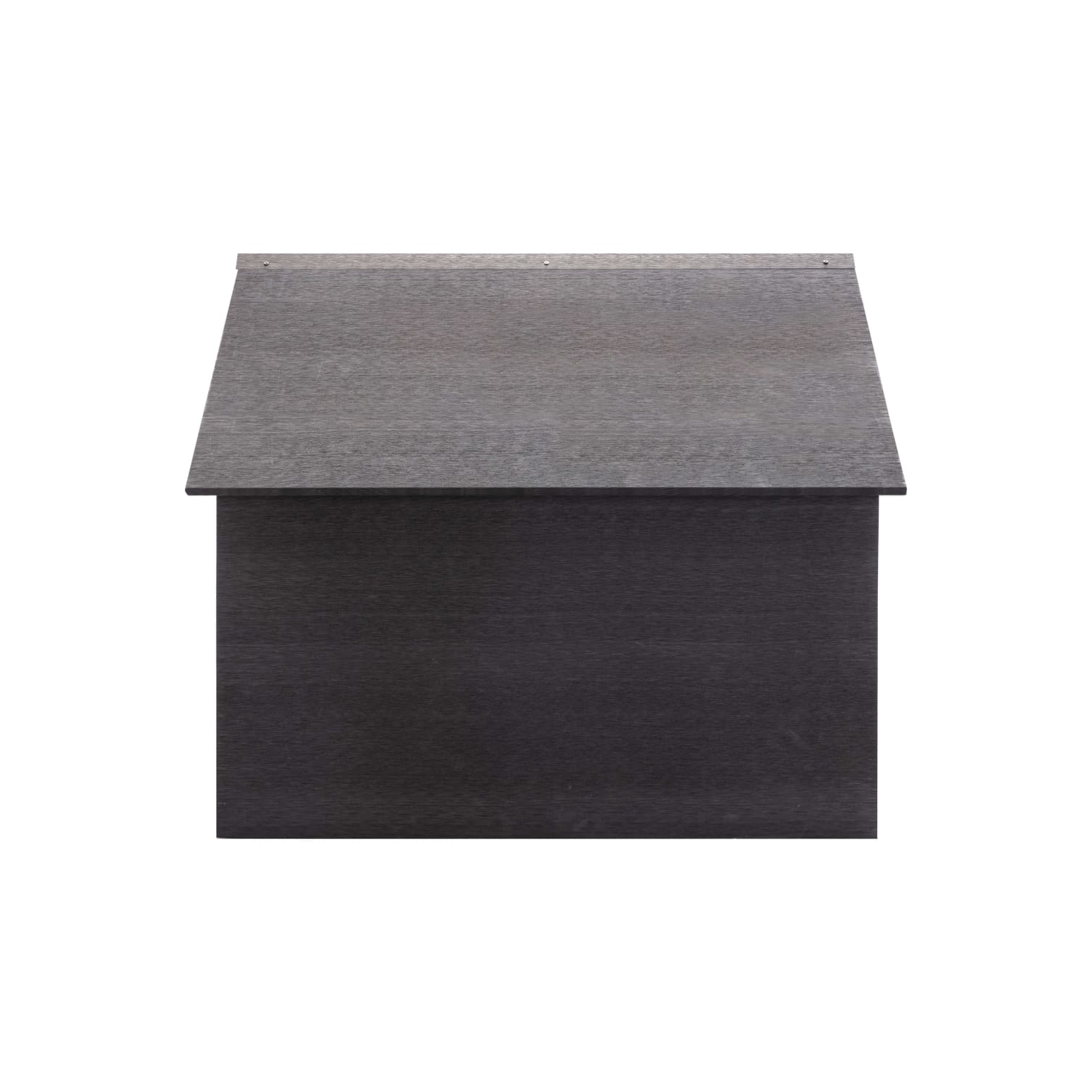 vidaXL Lawn Mower Garage Grey 80x80x70 cm WPC