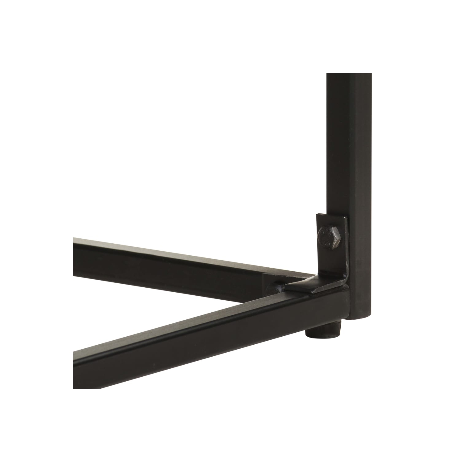 vidaXL Sideboard Black 60x30x120 cm Solid Acacia and Mango Wood