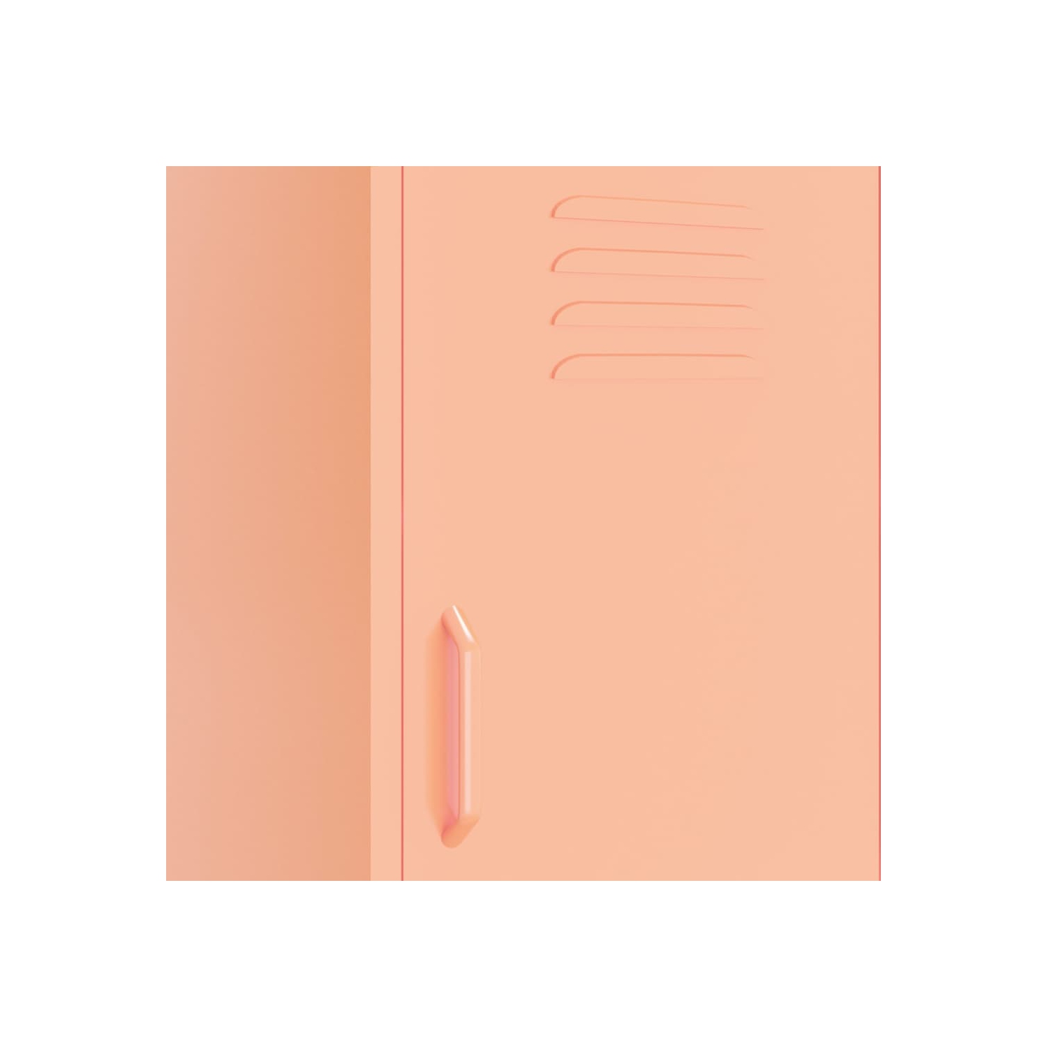 vidaXL Storage Cabinet Pink 42.5x35x101.5 cm Steel