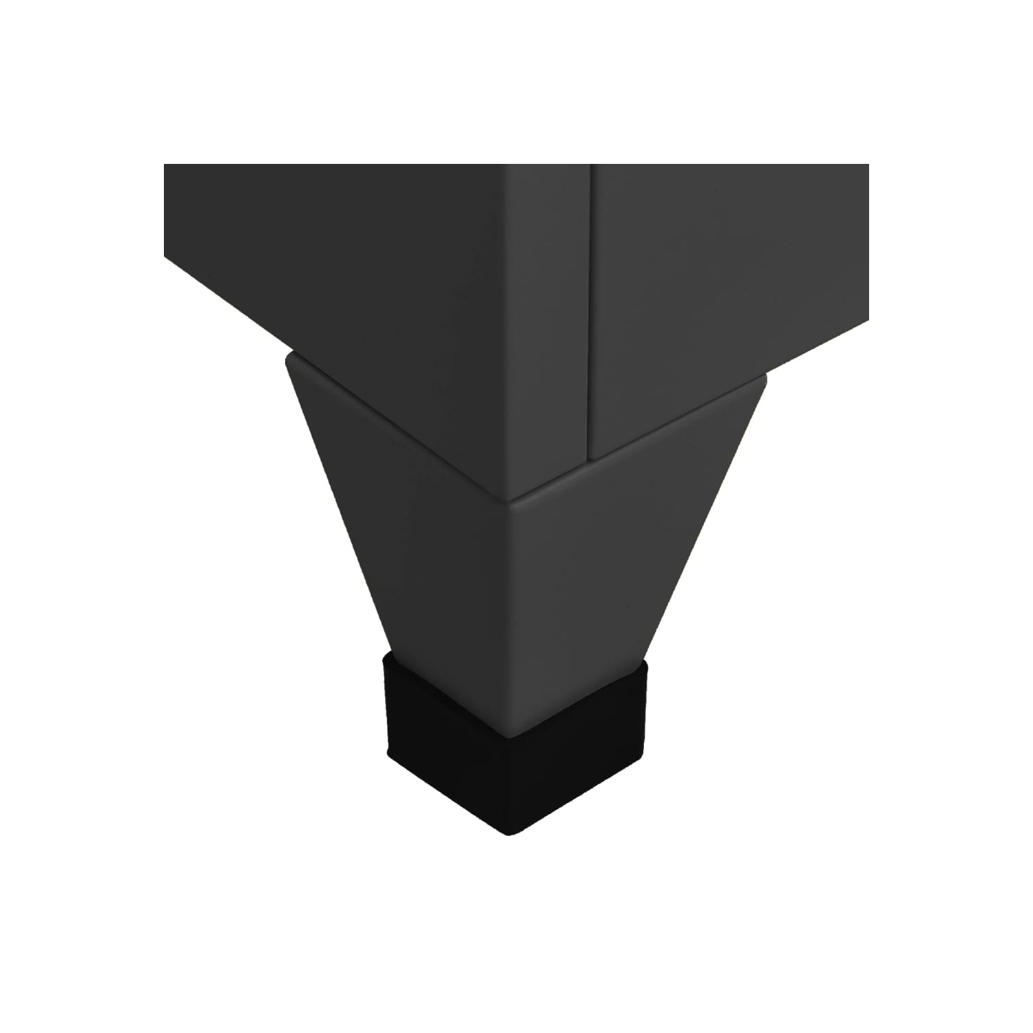 vidaXL Locker Cabinet Anthracite 38x45x180 cm Steel