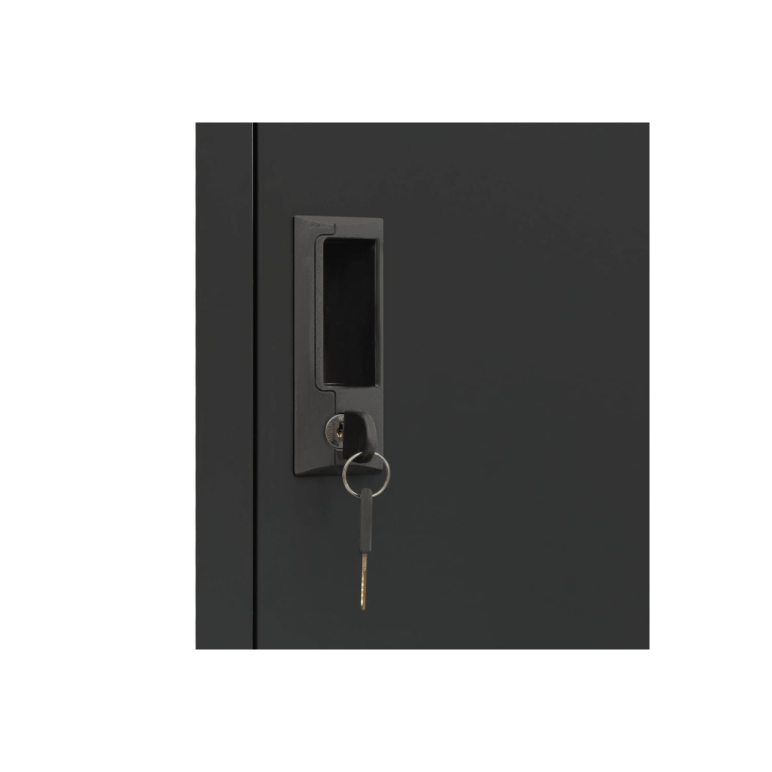 vidaXL Locker Cabinet Anthracite 38x45x180 cm Steel
