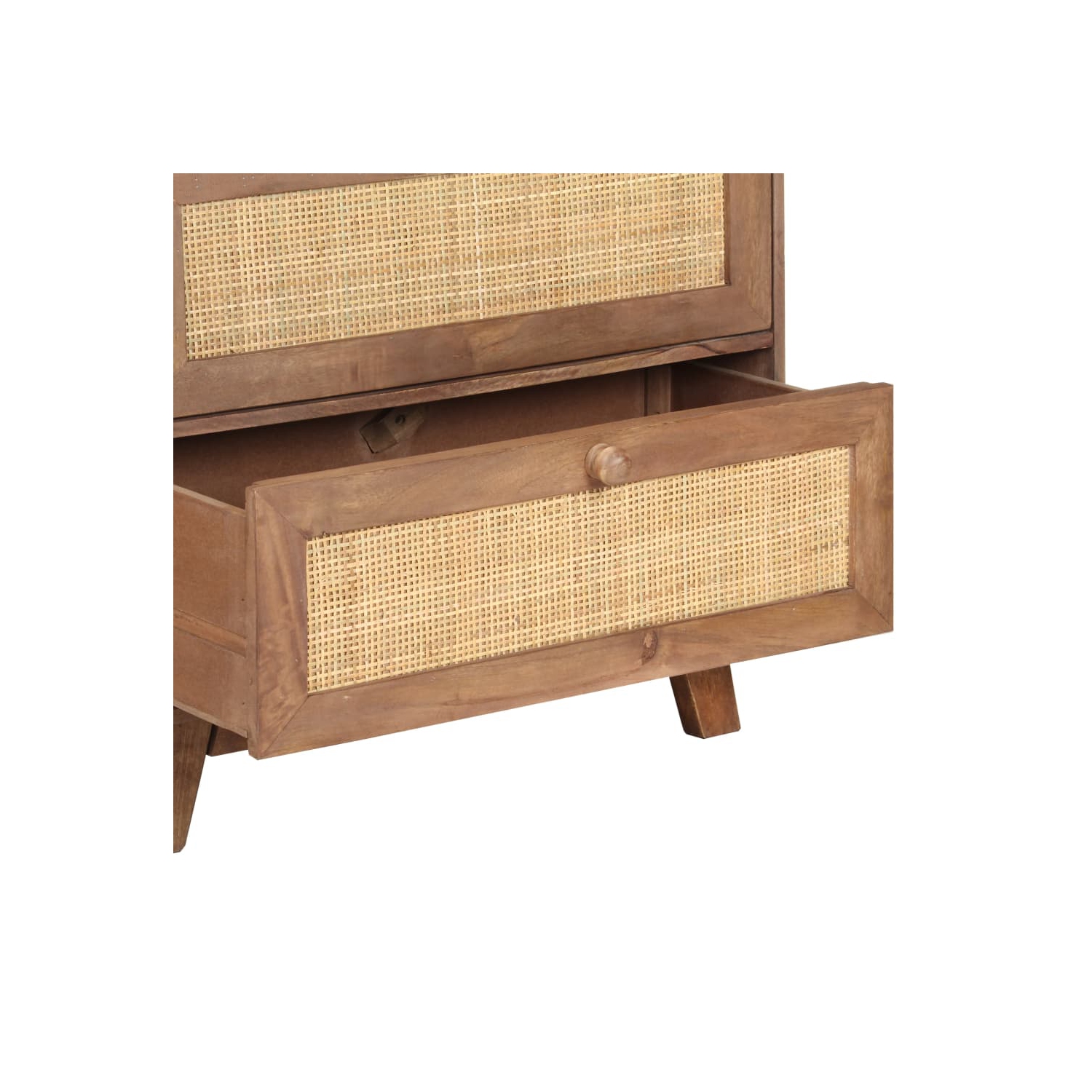 vidaXL Sideboard 61x35x76 cm Solid Mango Wood