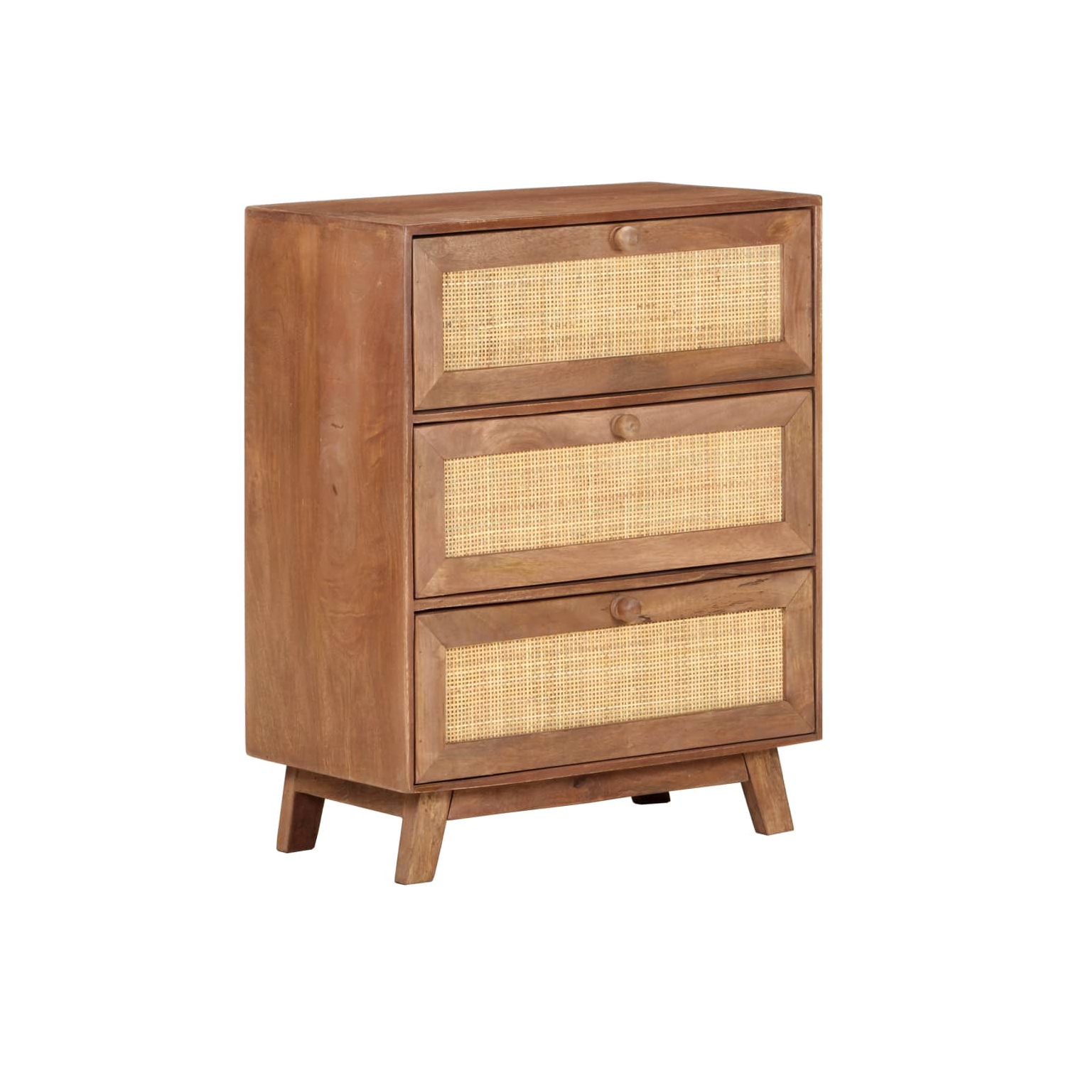 vidaXL Sideboard 61x35x76 cm Solid Mango Wood