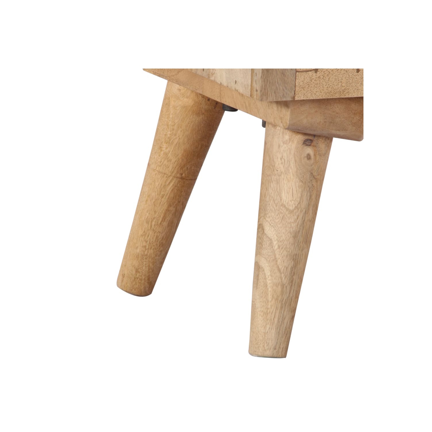 vidaXL Sideboard 100x30x75 cm Solid Mango Wood