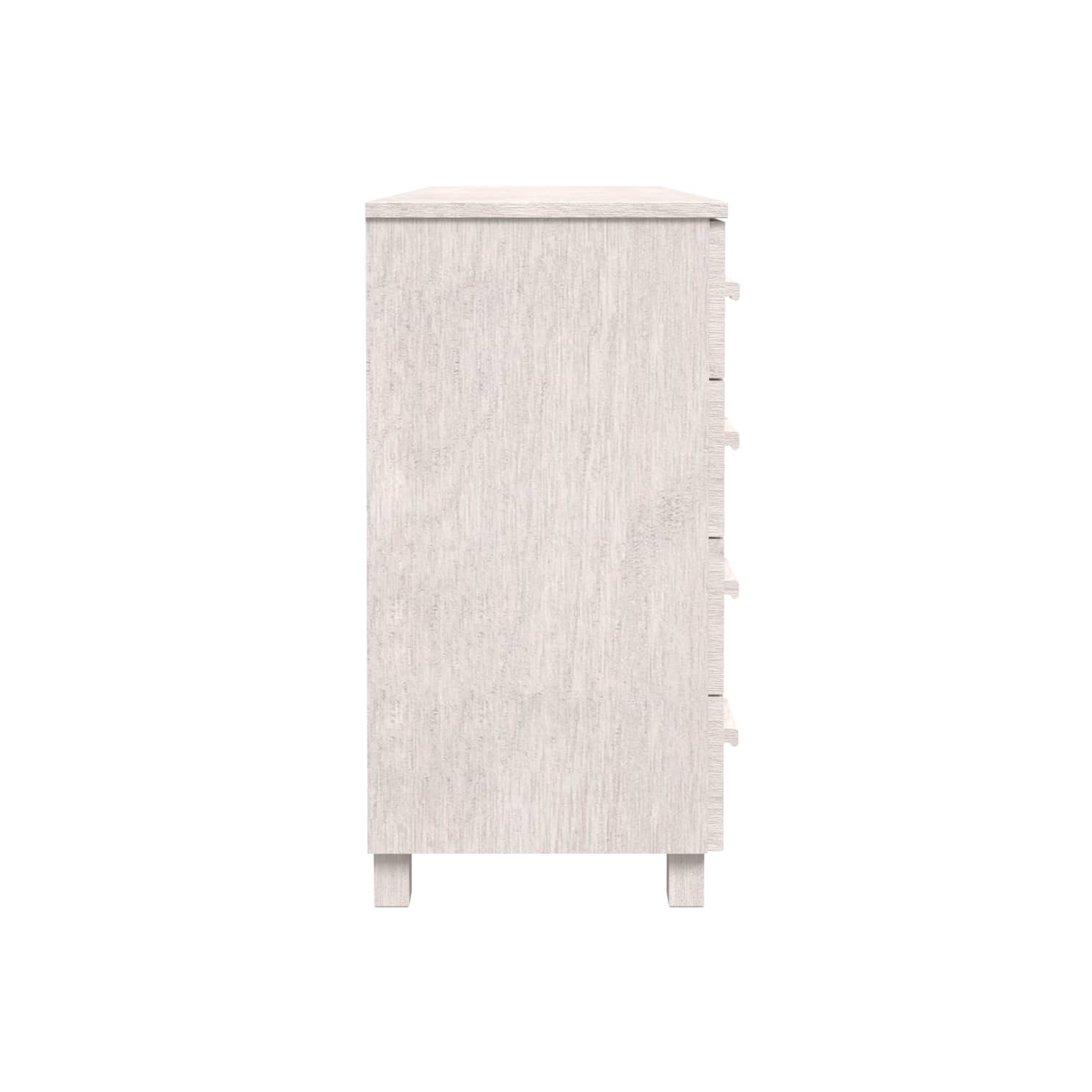 Meuble de rangement VisdaXL HAMAR blanc 113x40 x 80 cm en pin massif