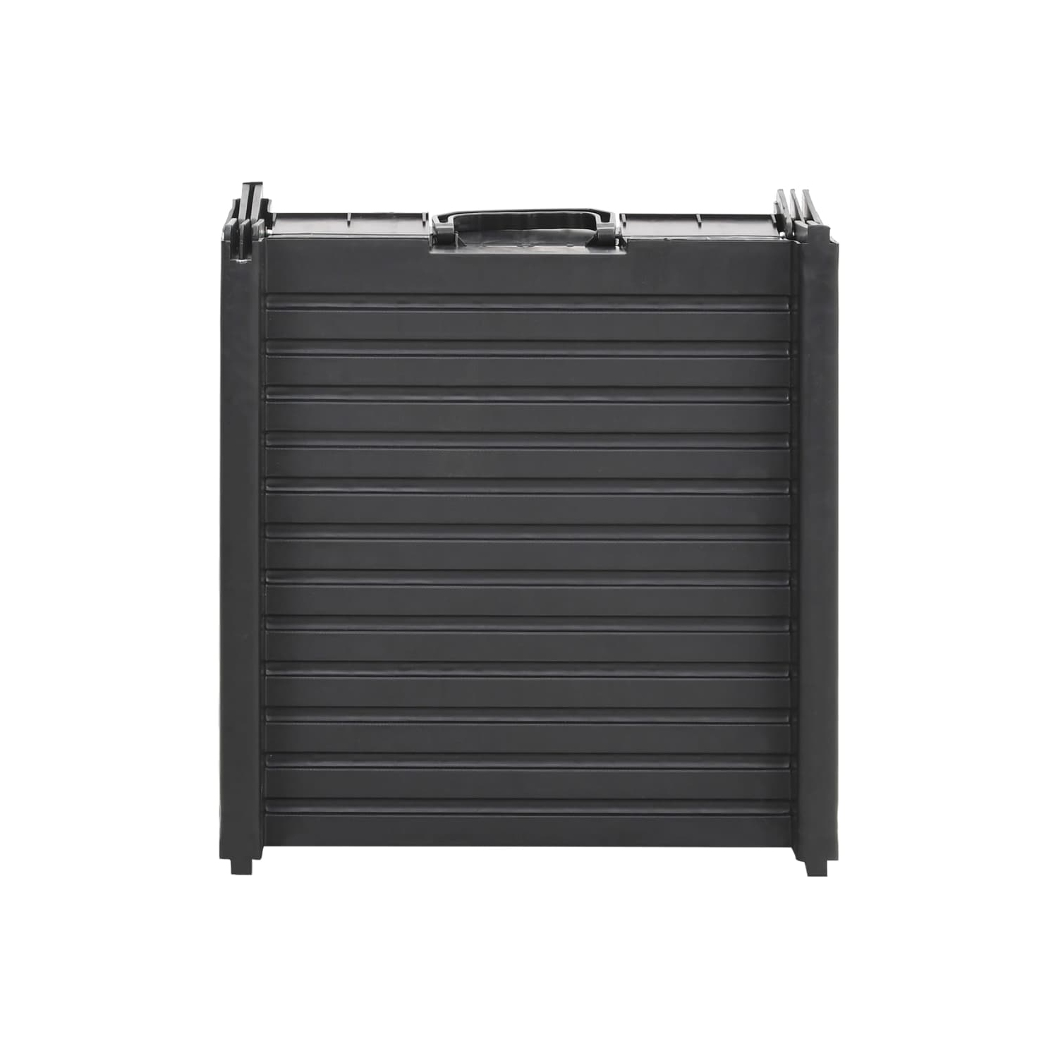 vidaXL Folding Dog Ramp Black 153x40x12.5 cm Plastic