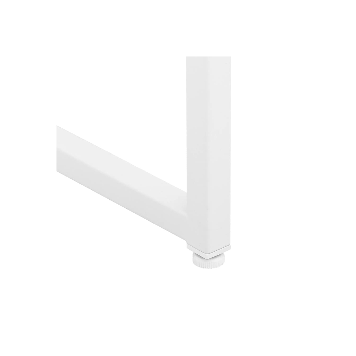 Planche à repasser à haute surface blanche VisdaXL 80 x 35 x 35 po, acier 100&nbsp;cm