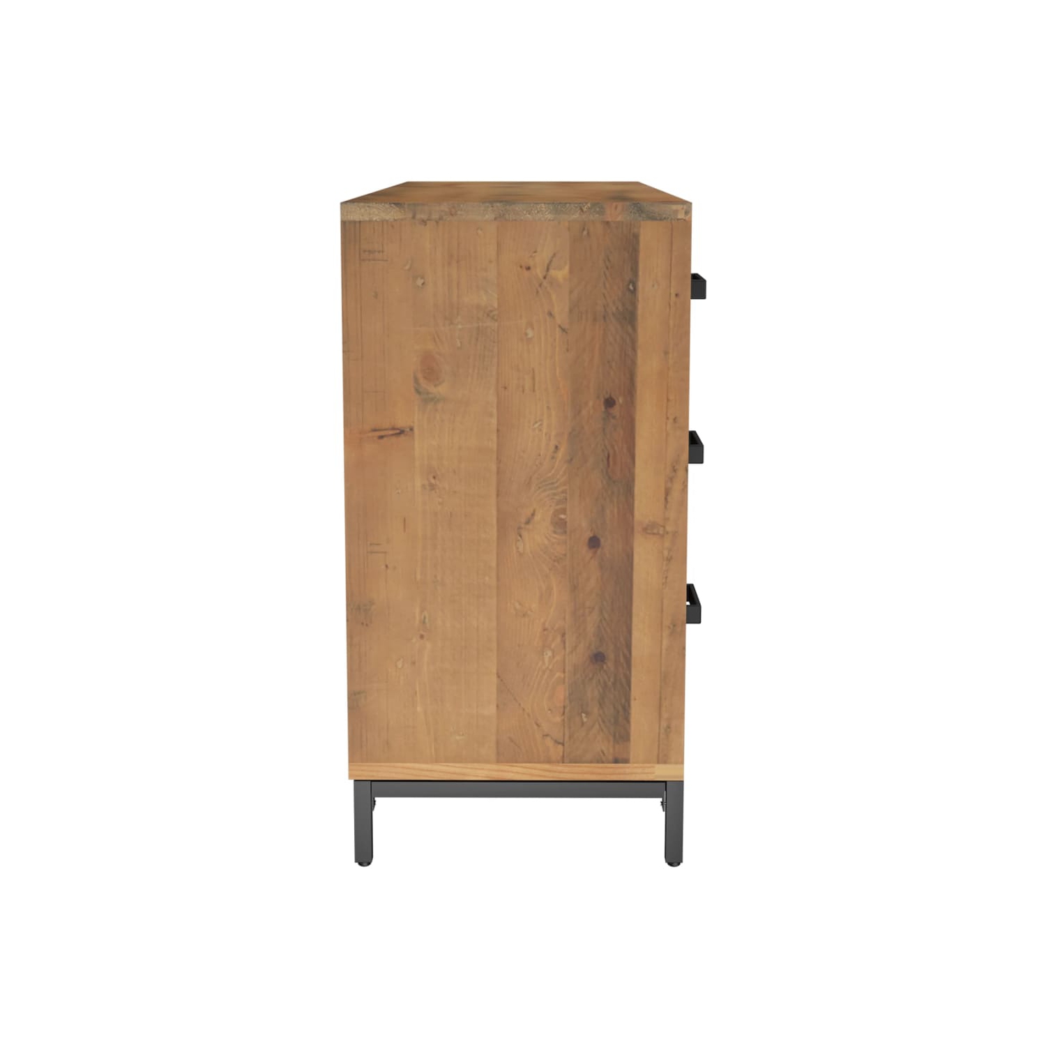 Meuble de rangement VIdaXL brun 110 x 35 x 35 po 70&nbsp;cm, bois de pin massif