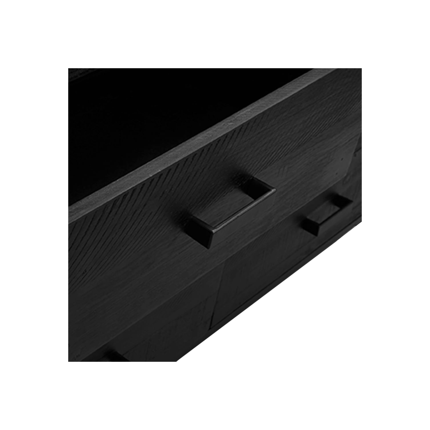 vidaXL Sideboard Black 110x35x70 cm Solid Pinewood