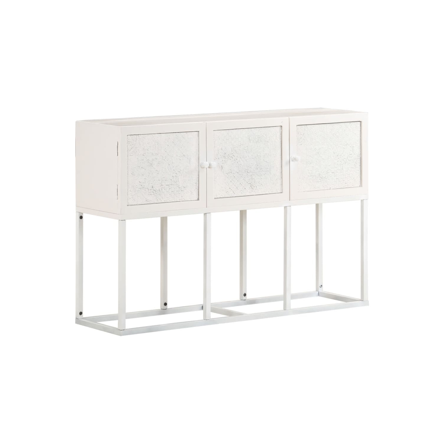 vidaXL Sideboard 115x30x76 cm Solid Mango Wood