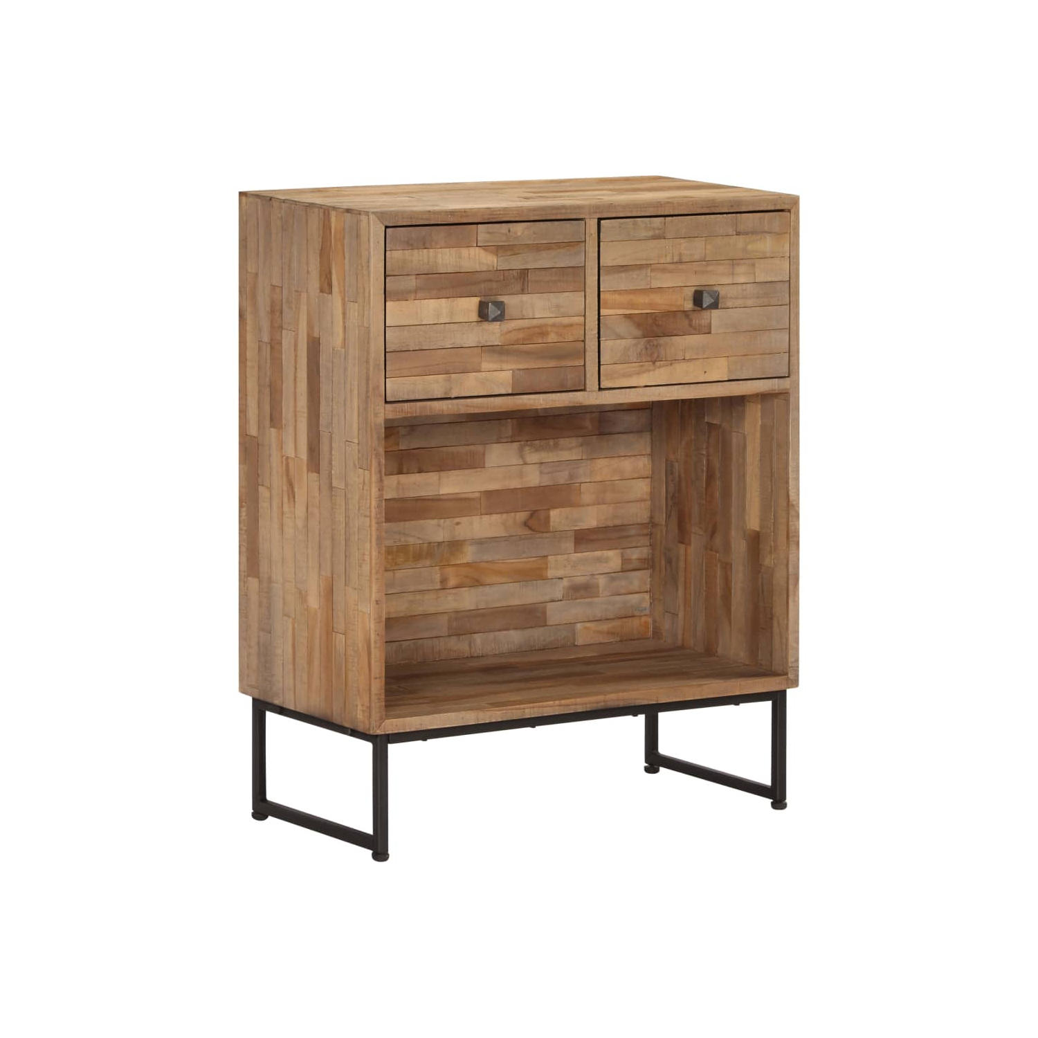 vidaXL Sideboard Reclaimed Teak Wood 60x30x75 cm