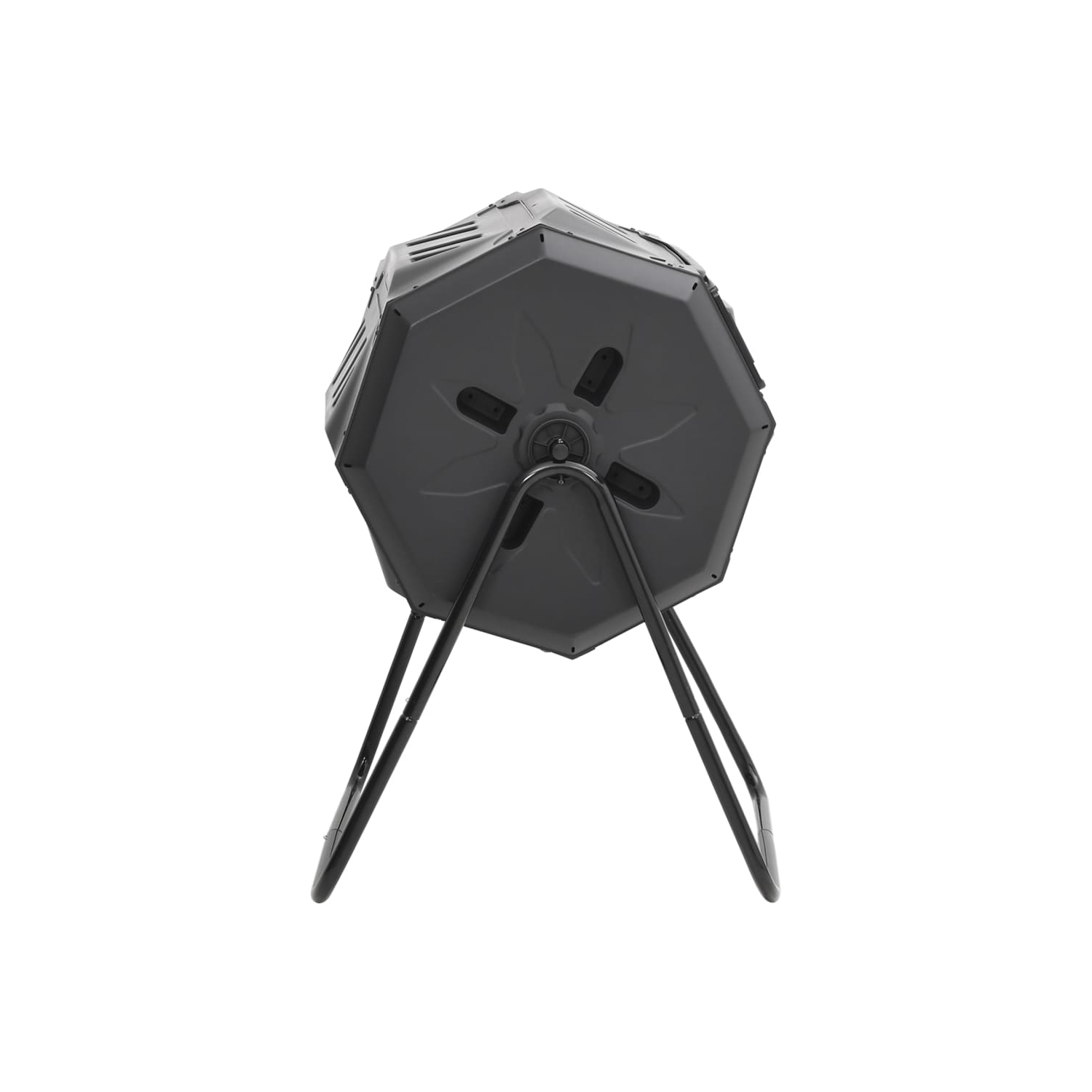 vidaXL Garden Compost Bin Black 73x64x95 cm 160 L