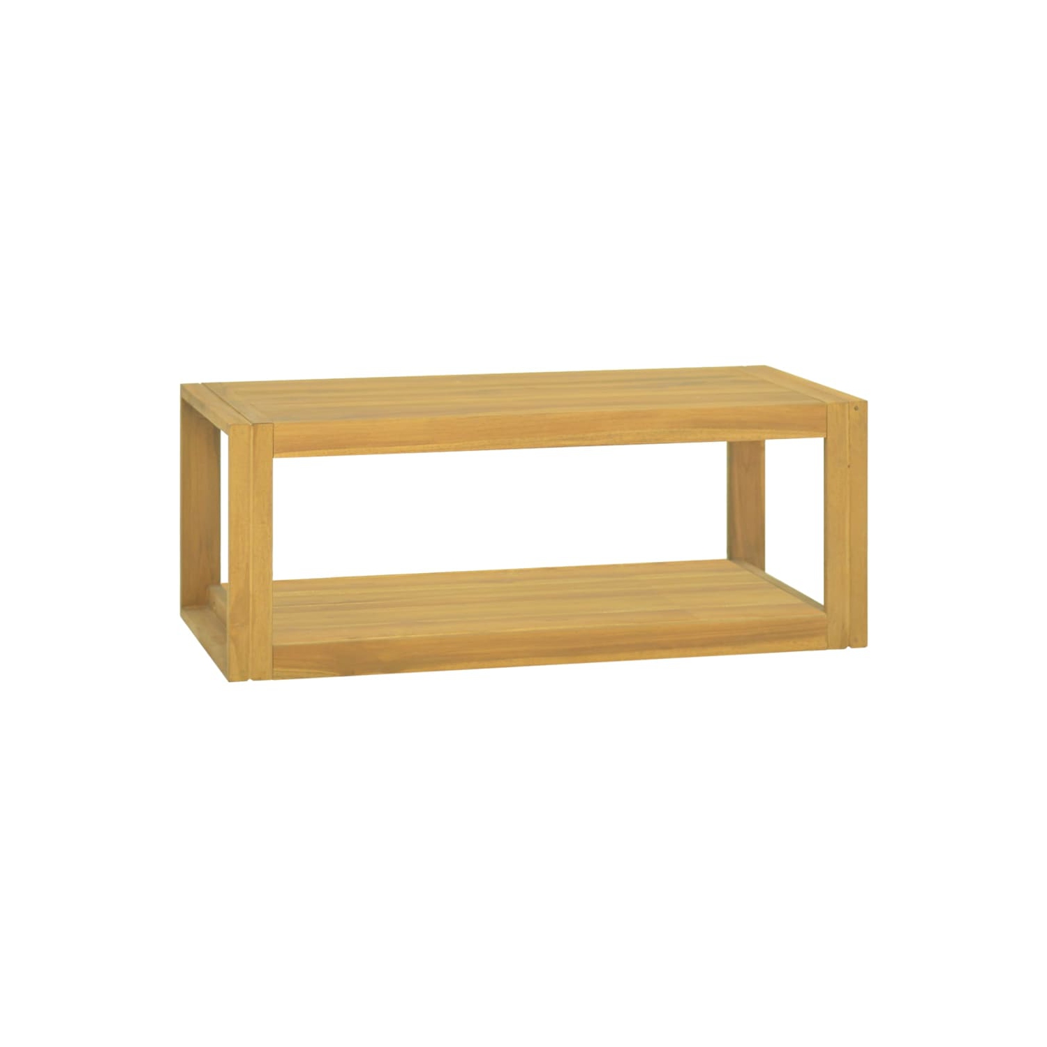 vidaXL Wall-mounted Bathroom Cabinet 90x45x35 cm Solid Wood Teak