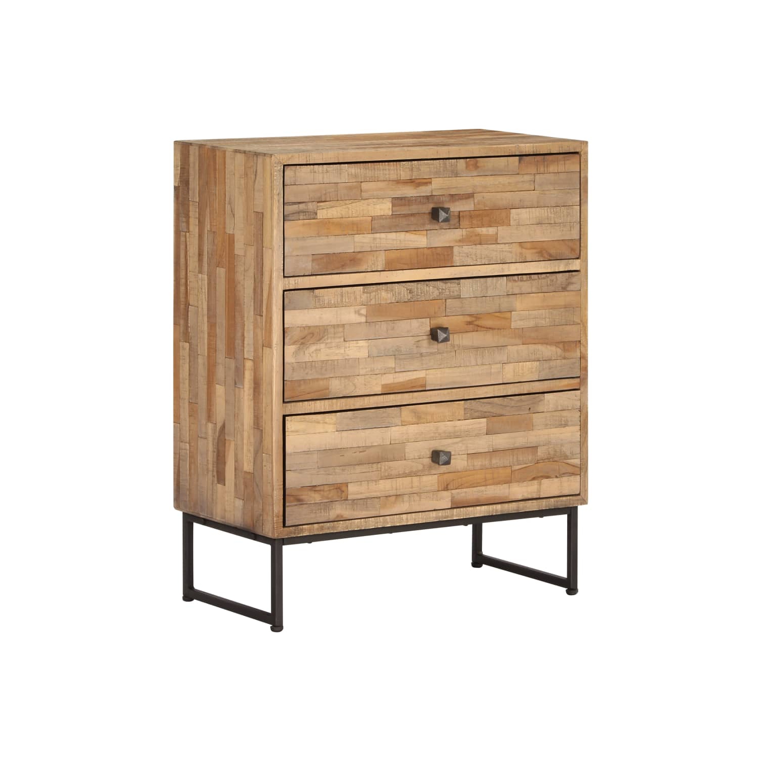 vidaXL Sideboard Reclaimed Teak Wood 60x30x75 cm