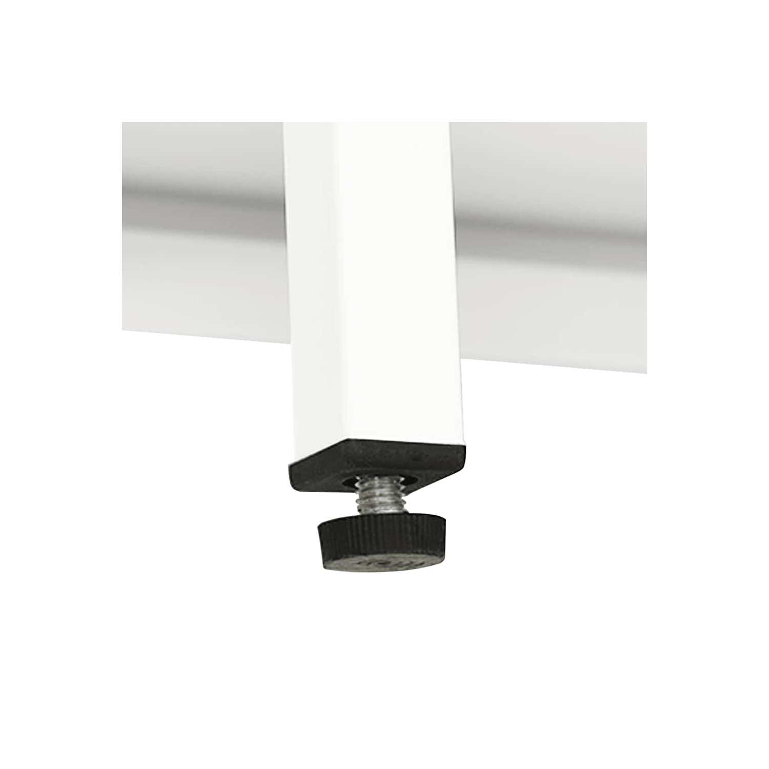 vidaXL Sideboard White 105x35x70 cm Steel and Glass